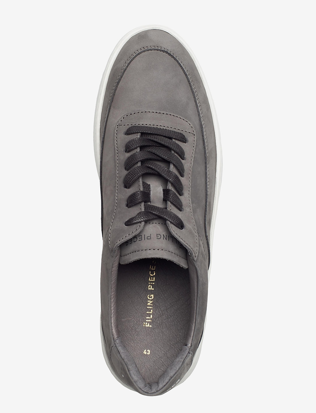 Filling Pieces - Mondo 2.0 Ripple Nubuck Light Grey - sneakersy niskie - grey - 3