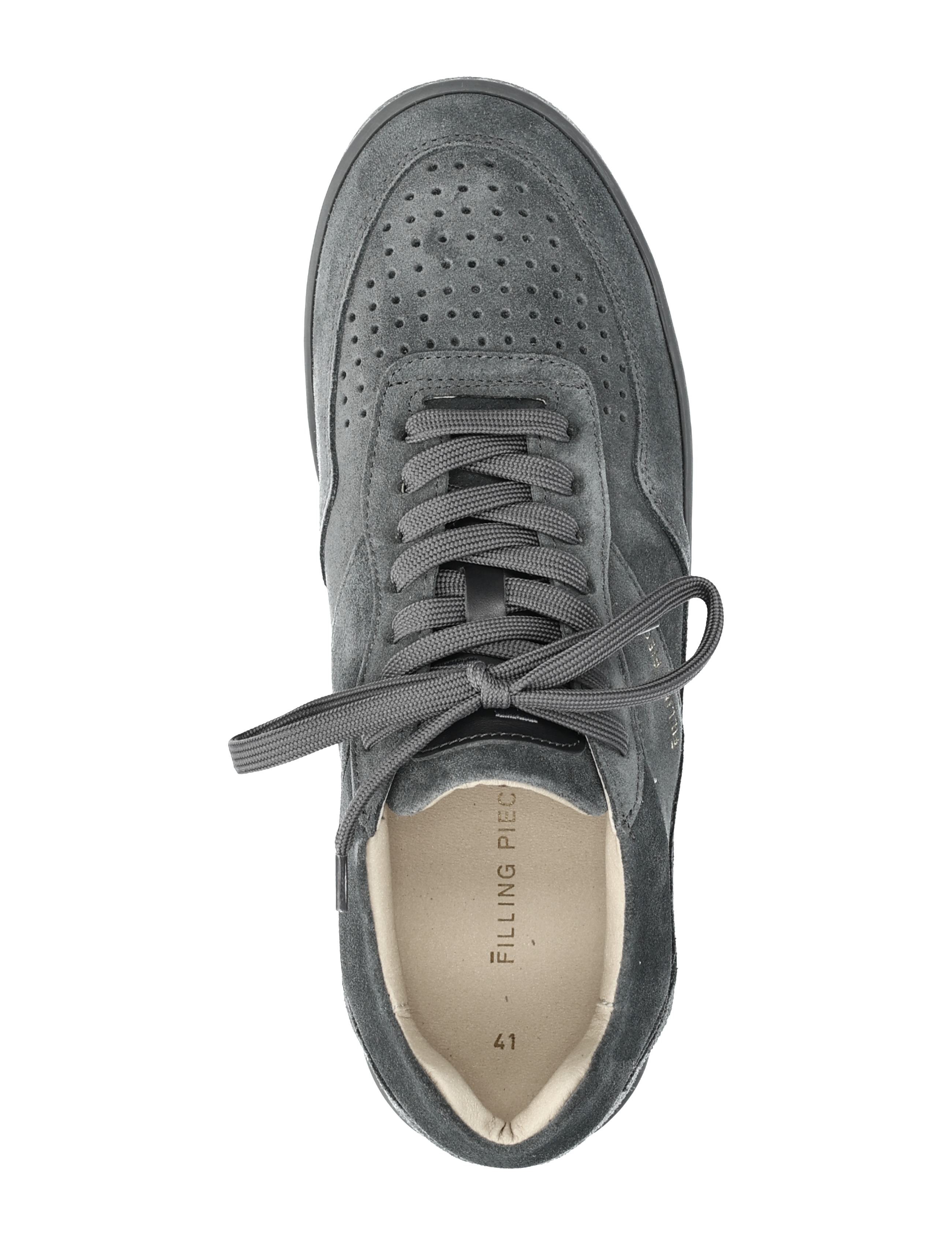 Filling Pieces - Ace Suede Beige - dark grey - 3