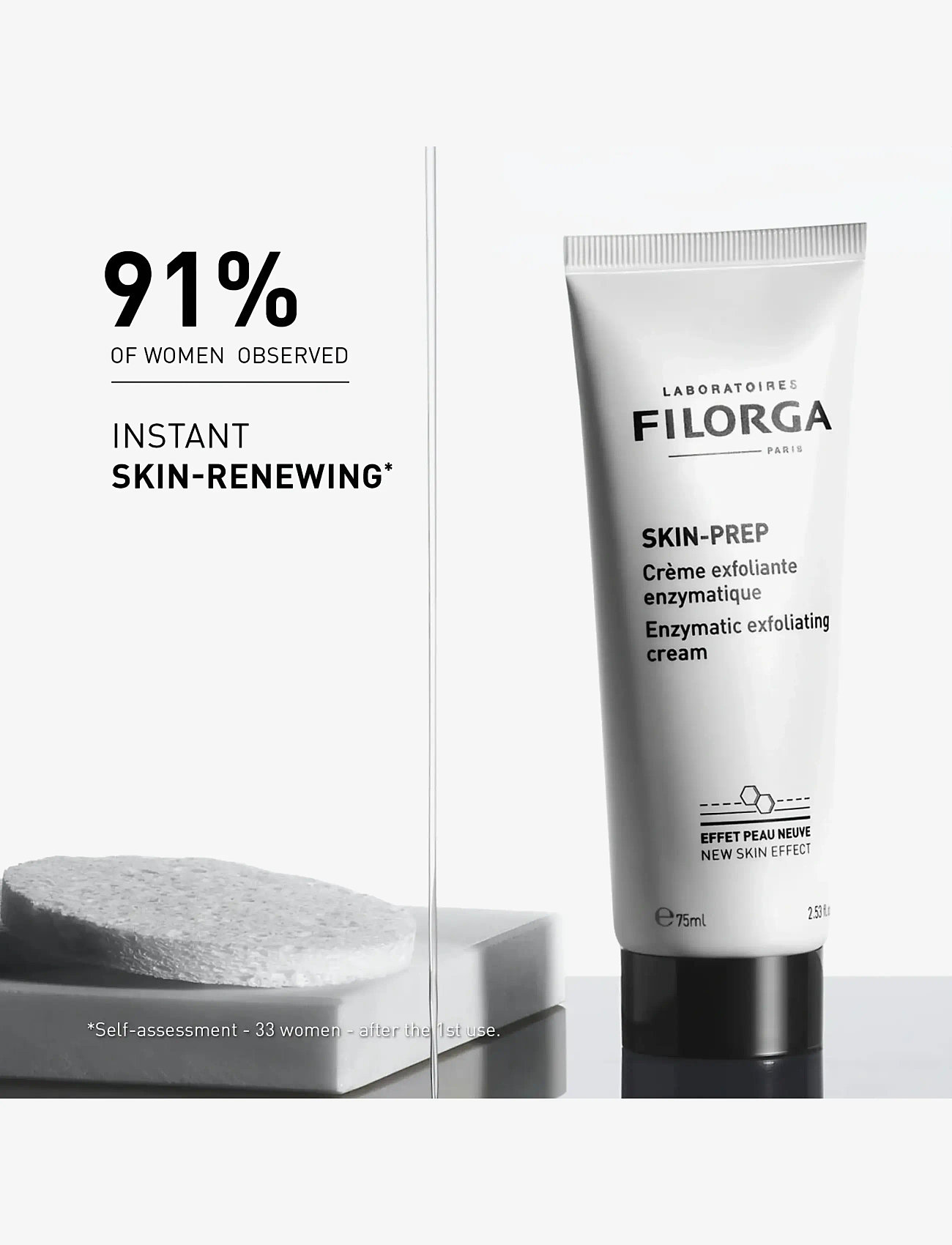 Filorga - Skin-Prep Enzymatic Exfoliating Cream - peeling - ansikte  - clear - 3