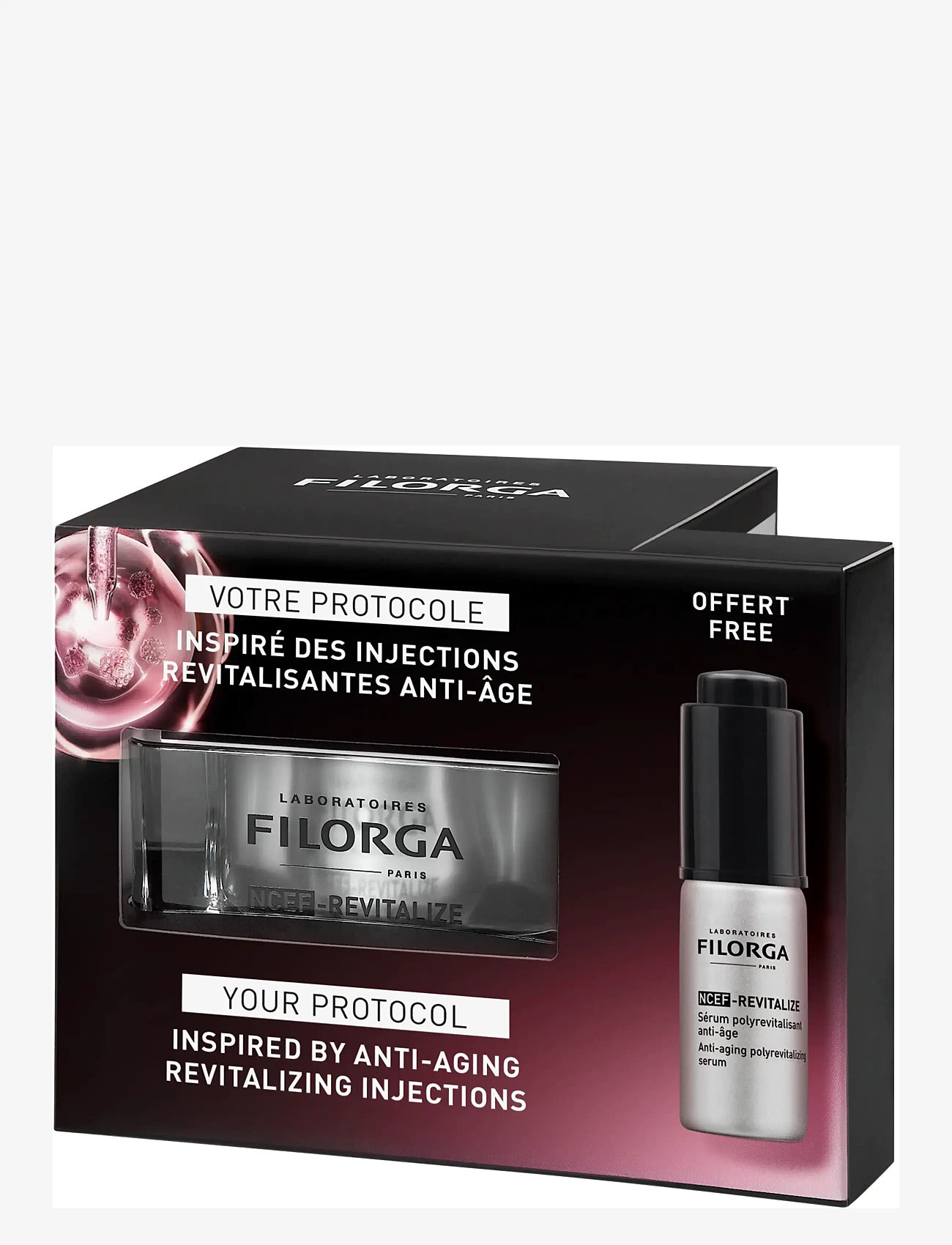 Filorga - Gift Set NCEF-Revitalize Cream Copack - til ham - clear - 0