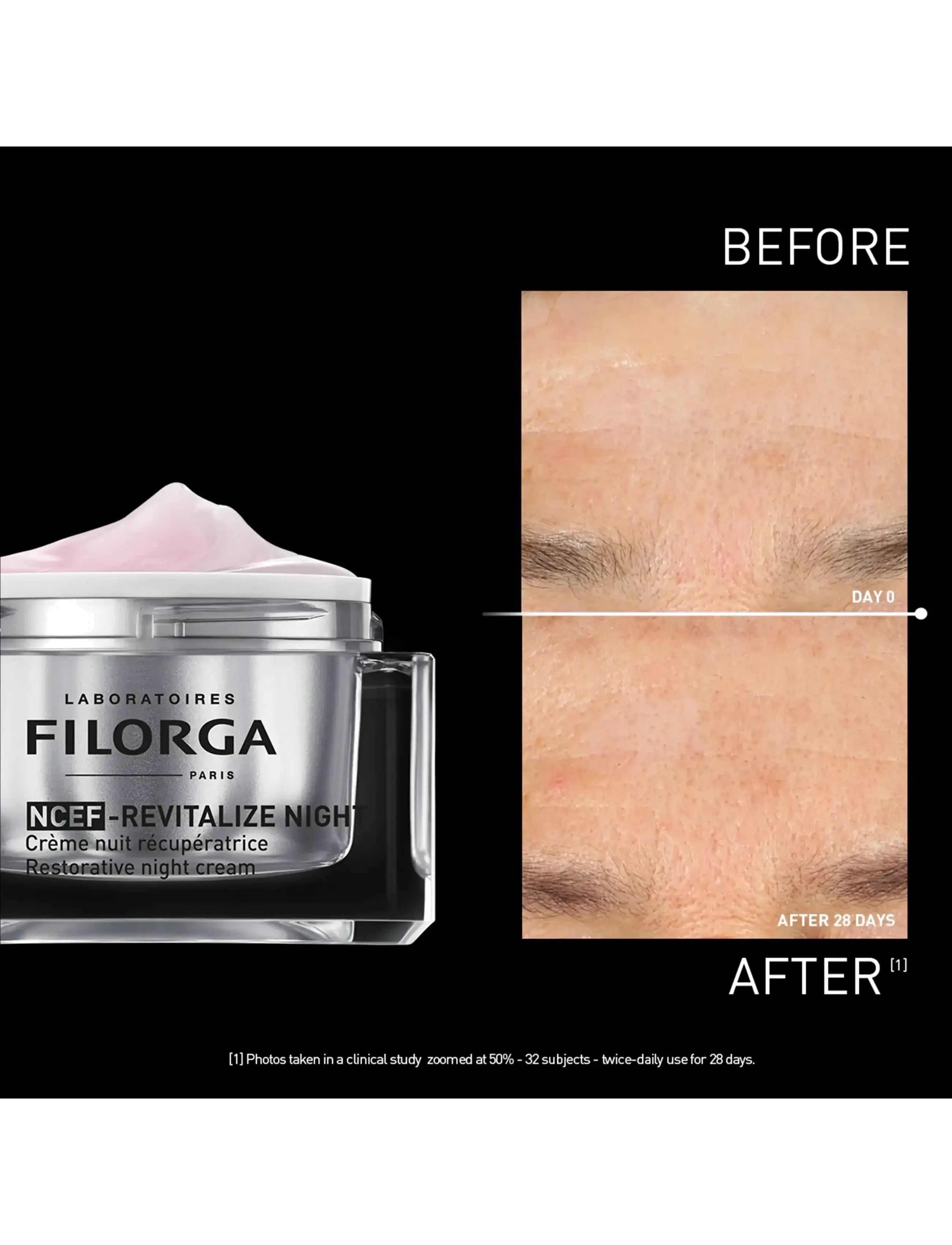 Filorga - NCEF-Revitalize Night Cream - natcremer - no color - 2