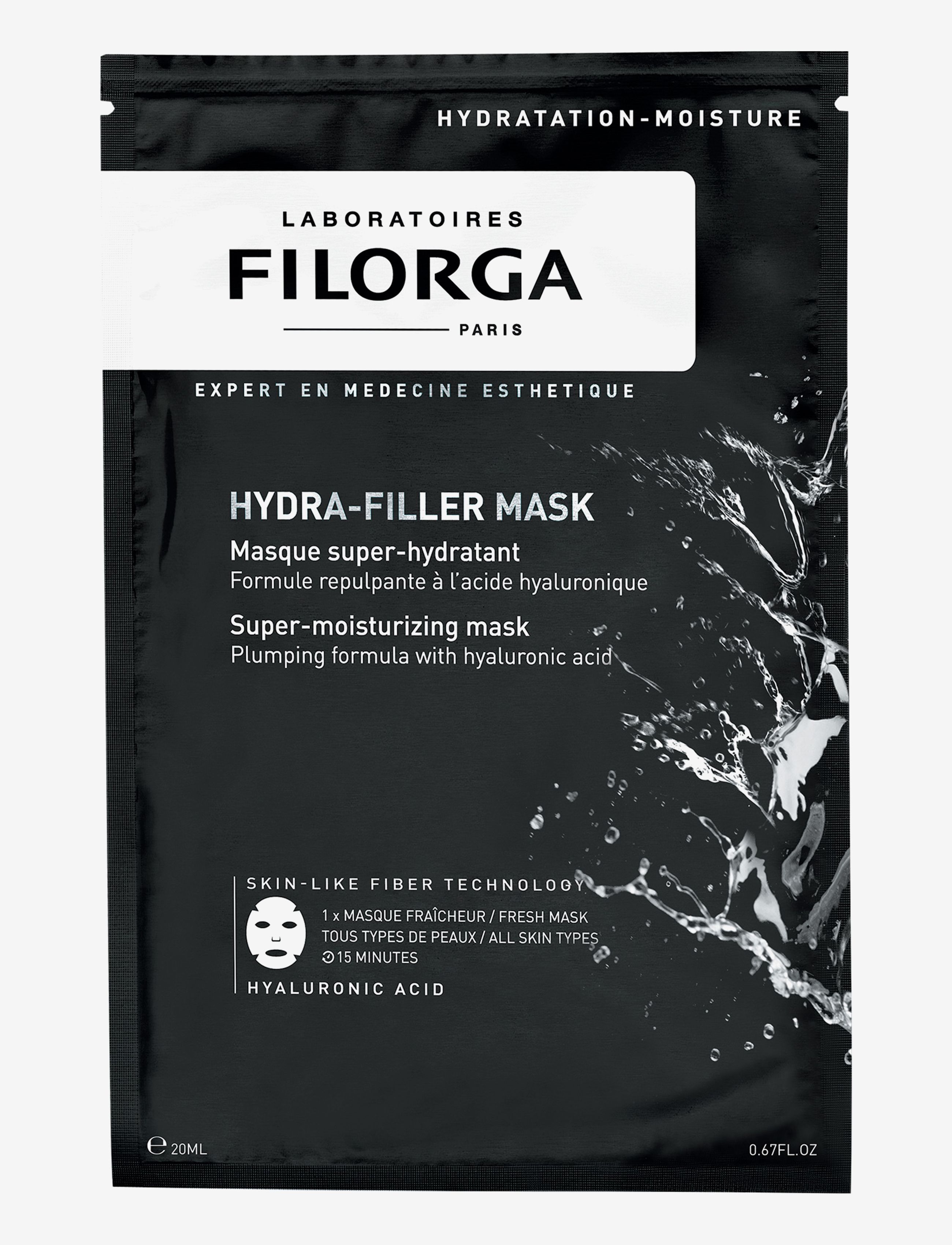 Filorga Hydra-Filler Mask, Sheetmaske, Nude, Str: 23 g