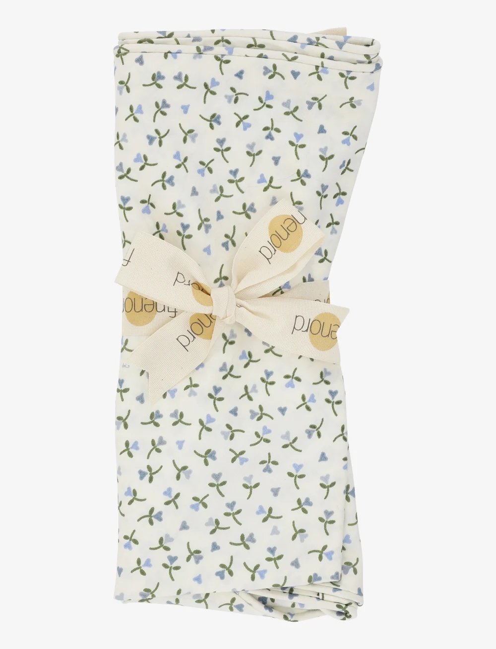 finenord - Nursing Pillow cover - amningskuddar - love flower blue - 0