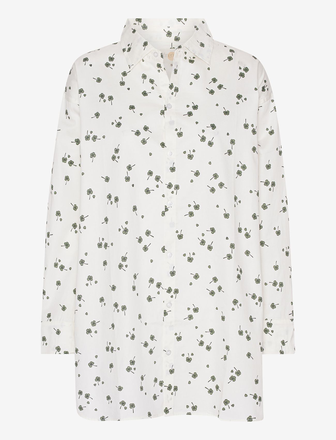 finenord - Pyjamas skjorte - overdele - leaf - 0