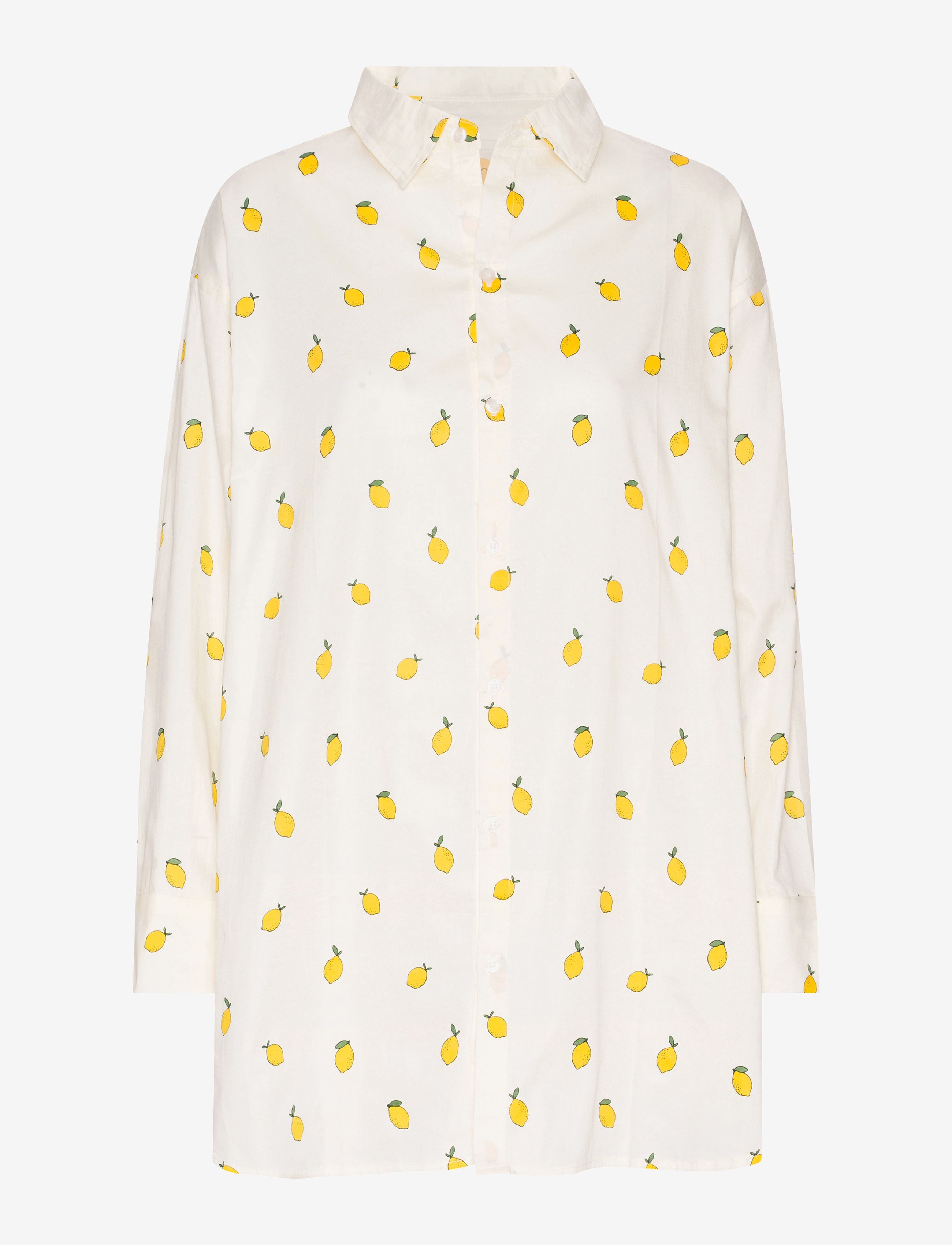 FINENORD Pyjamas Skjorte Patterned - S - Damen
