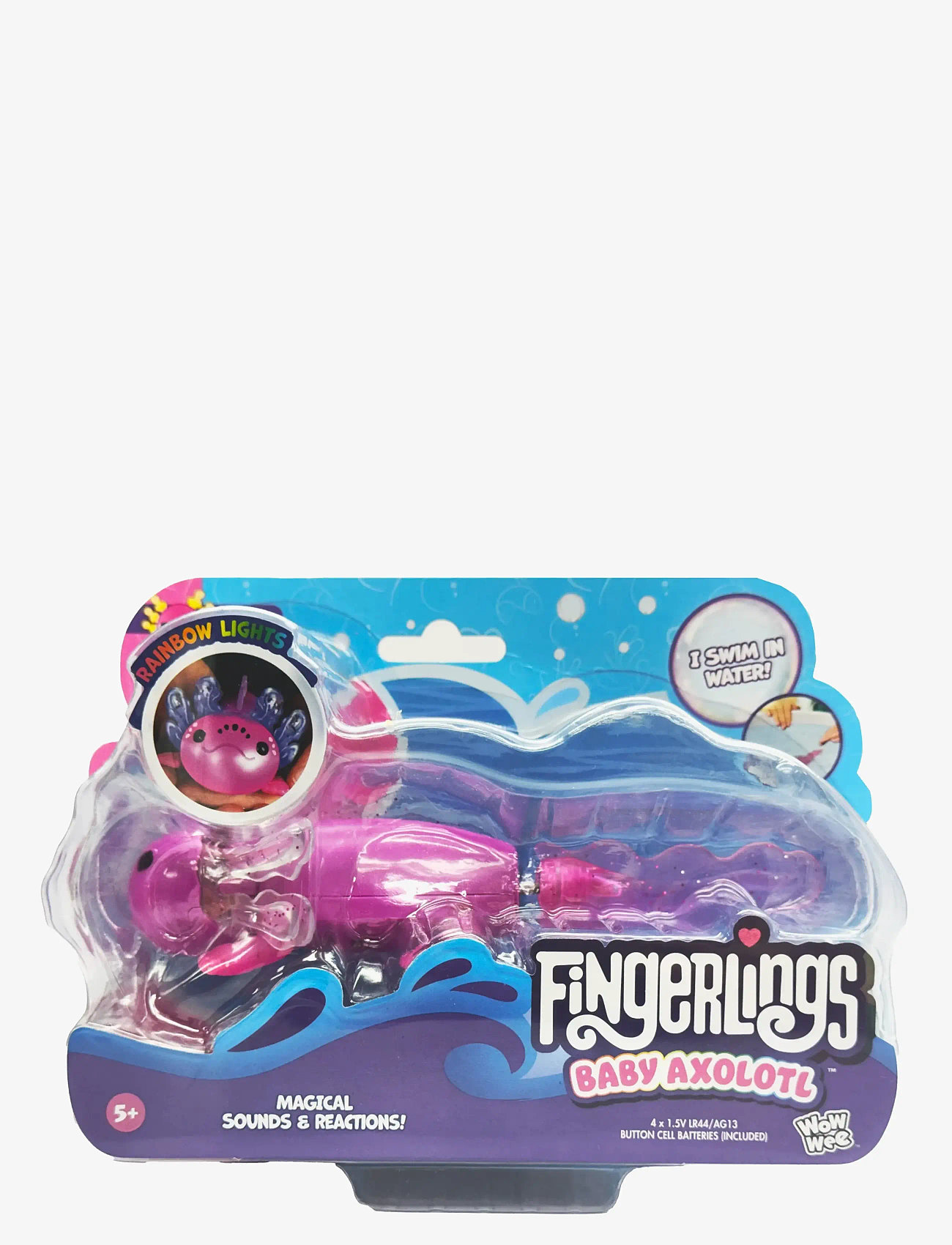 Fingerlings - Glitter Axolotl - fidget toys - pink - 1