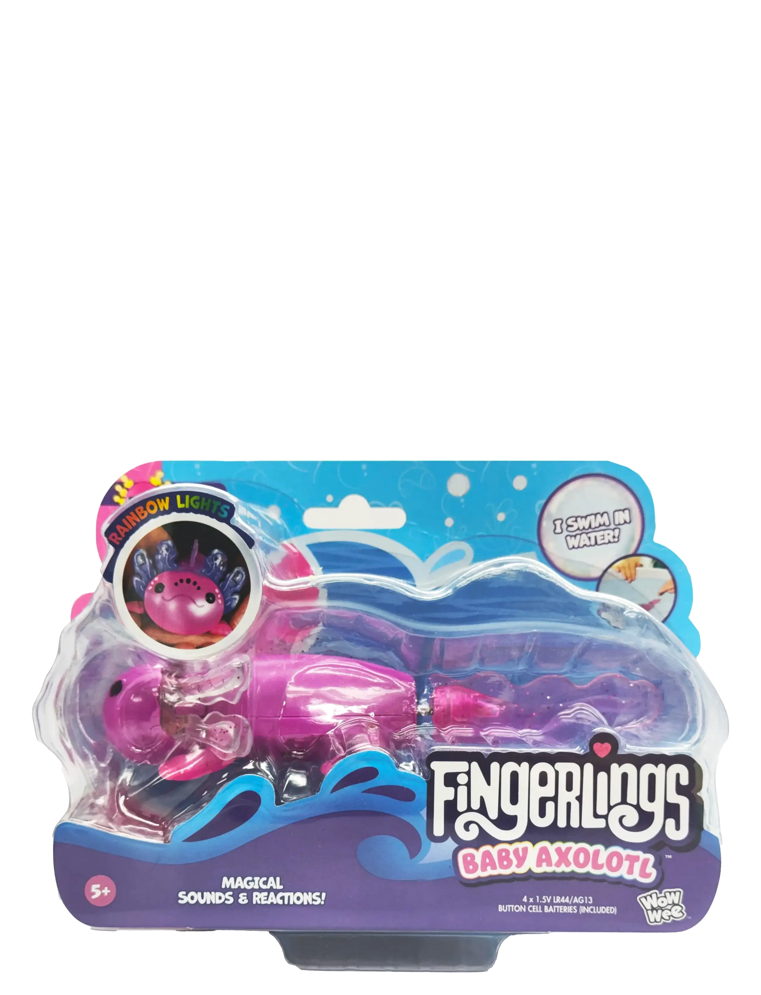 Fingerlings - Glitter Axolotl - fidget leikföng - pink - 1