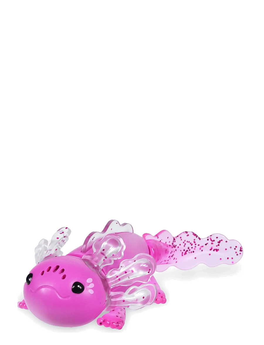 Fingerlings - Magenta Glitter Axolotl with Pool - fidget leikföng - pink - 1