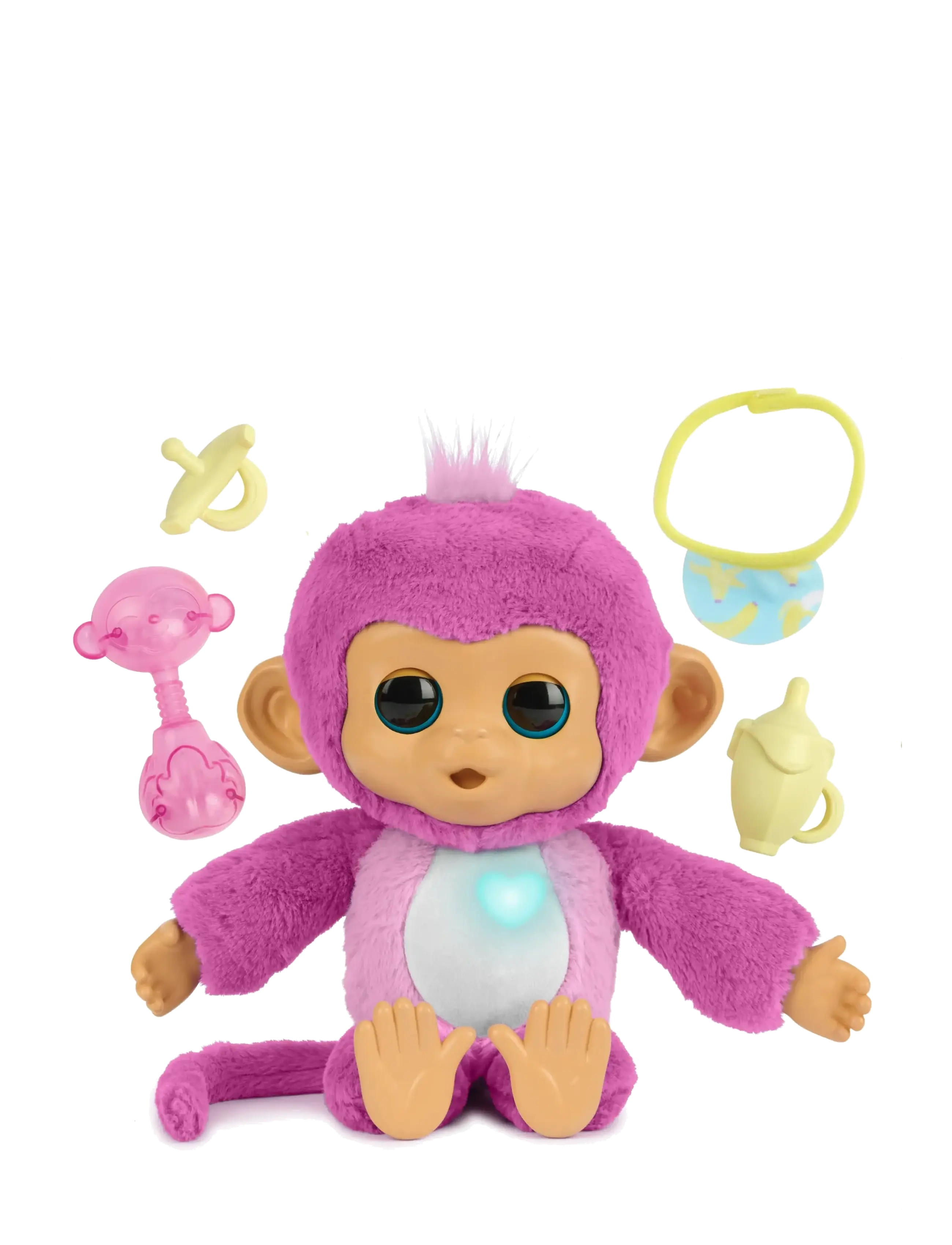 Fingerlings Care N Cuddles - STEAM-legetøj - PINK / pink/rose