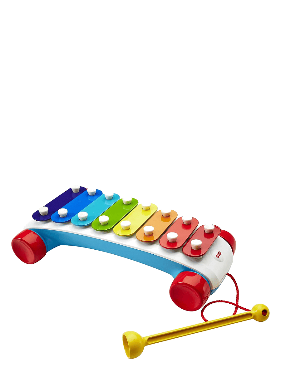 Fisher-Price - Classic Xylophone Toddler Pretend Musical Instrument Pull Toy - musical instruments - multi color - 1