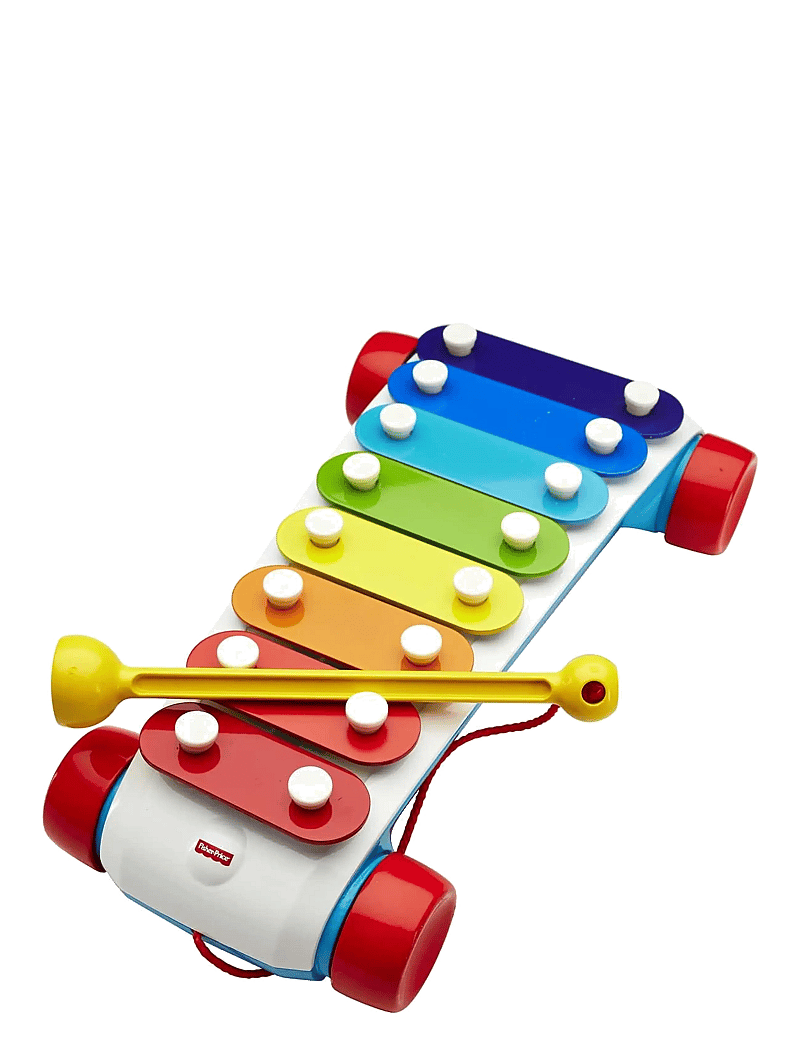 Fisher-Price - Classic Xylophone Toddler Pretend Musical Instrument Pull Toy - hljóðfæri - multi color - 3