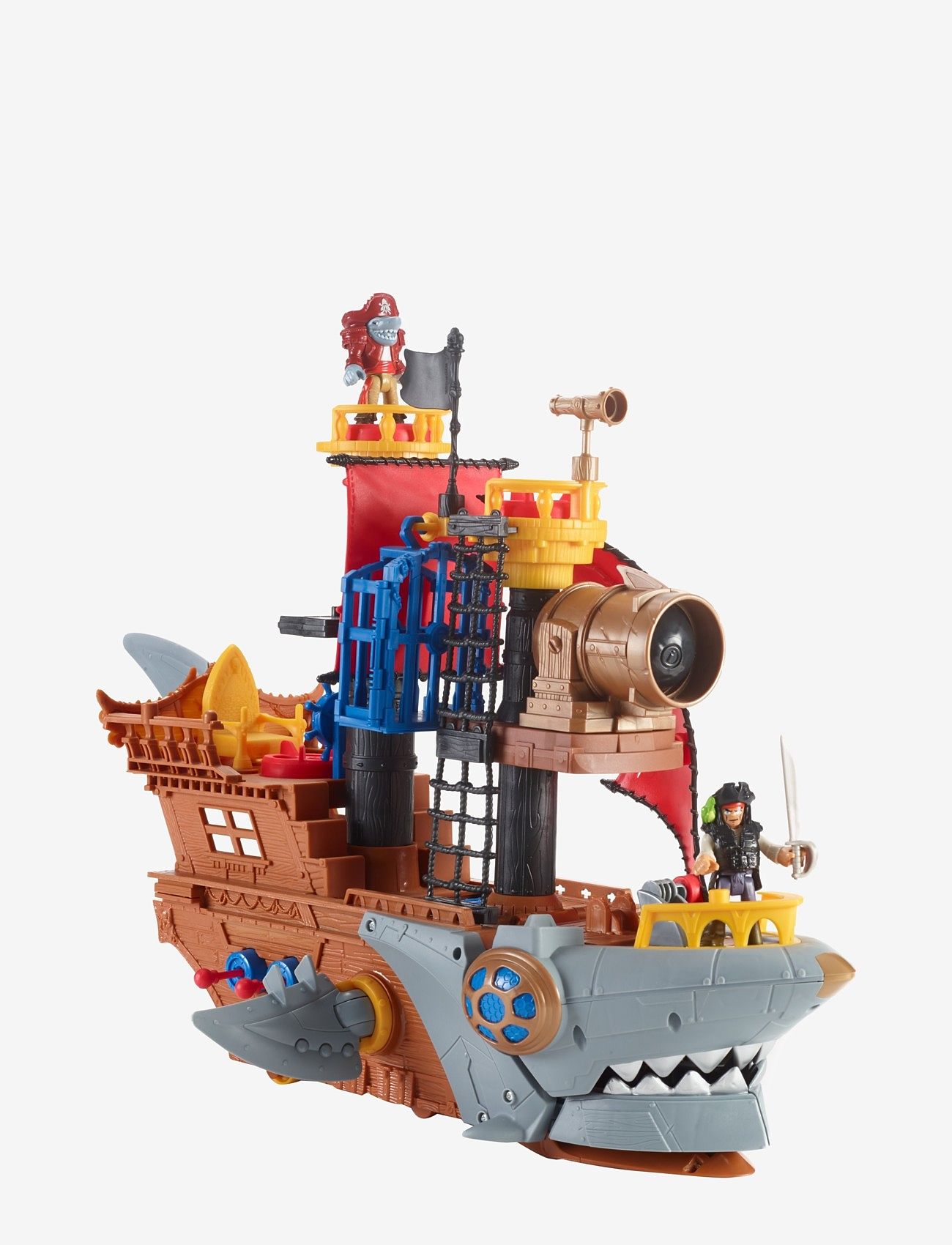 Fisher-Price - Imaginext Shark Bite Pirate Ship - veneet - multi color - 0