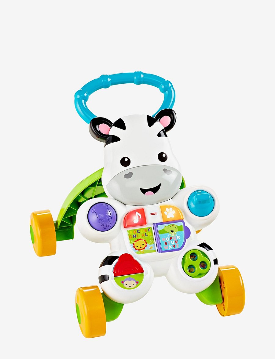 Fisher-Price - Learn with Me Zebra Walker French Edition - chodziki dla dzieci - multi color - 4
