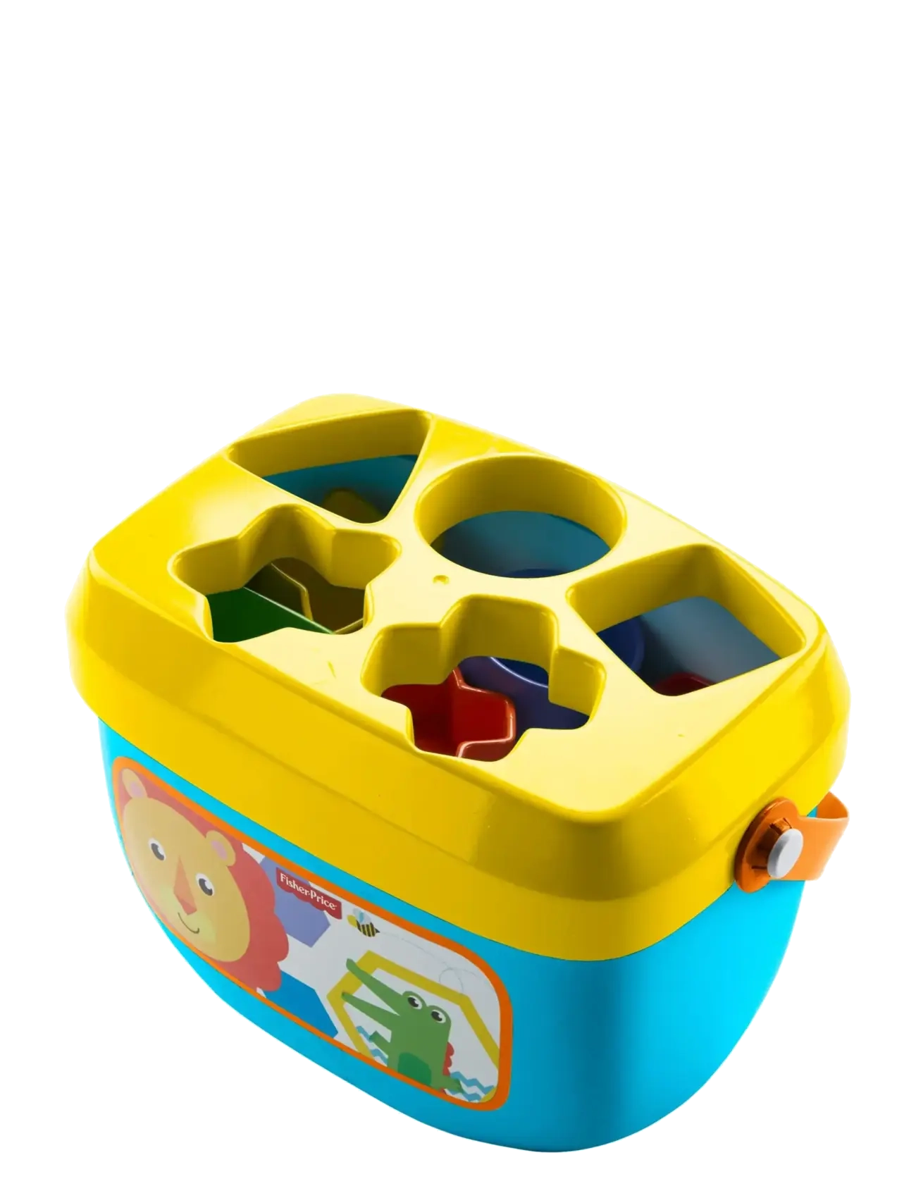 Fisher-Price - Baby’s First Blocks Shape-Sorting Toy, Set of 10, for Infants 6+ Months - putteboks - multi color - 3