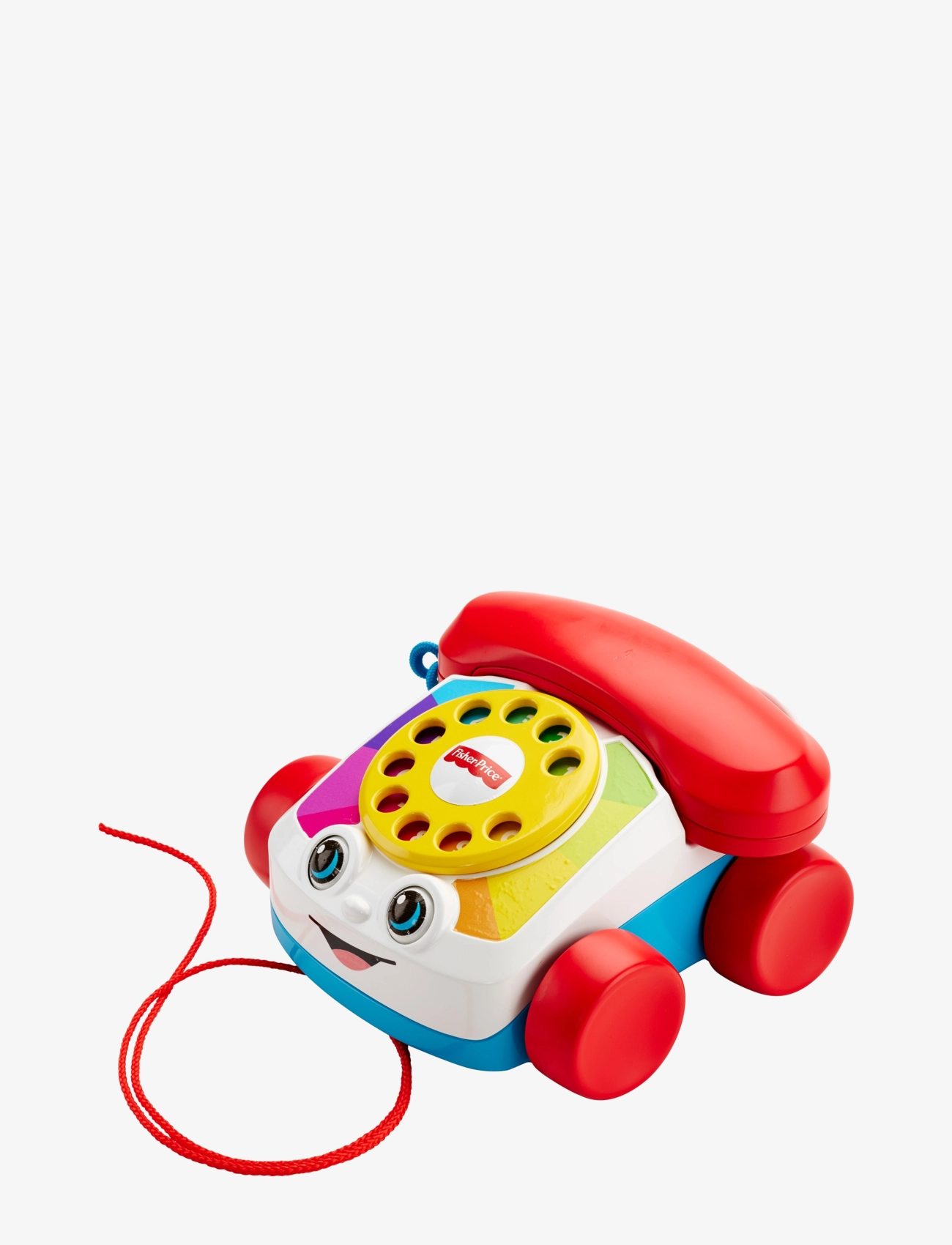 Fisher-Price Chatter Telephone Baby And Toddler Pull Toy Phone With Rotary Dial, One Size, Multi/patterned, Baby Legetøj > Pull Along Legetøj, Børn