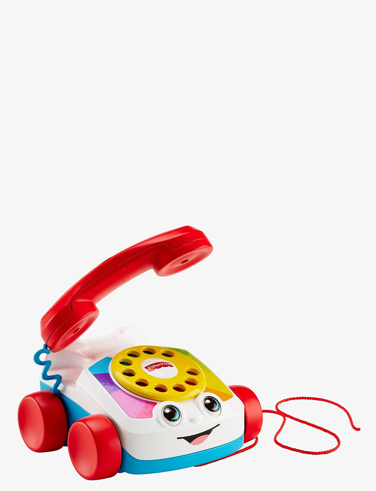 Fisher-Price - Chatter Telephone Baby and Toddler Pull Toy Phone with Rotary Dial - træklegetøj - multi color - 3