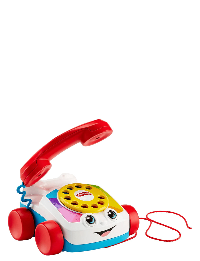 Fisher-Price - Chatter Telephone Baby and Toddler Pull Toy Phone with Rotary Dial - leikföng til að draga - multi color - 3