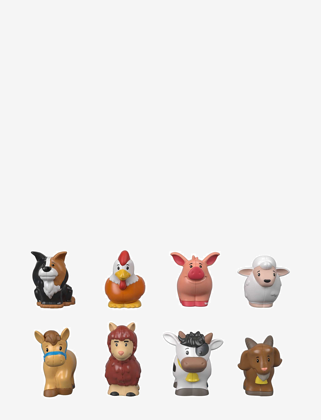 Fisher-Price - Little People Farm Animal Friends 8-Piece Figure Set for Toddlers - multi color - 0