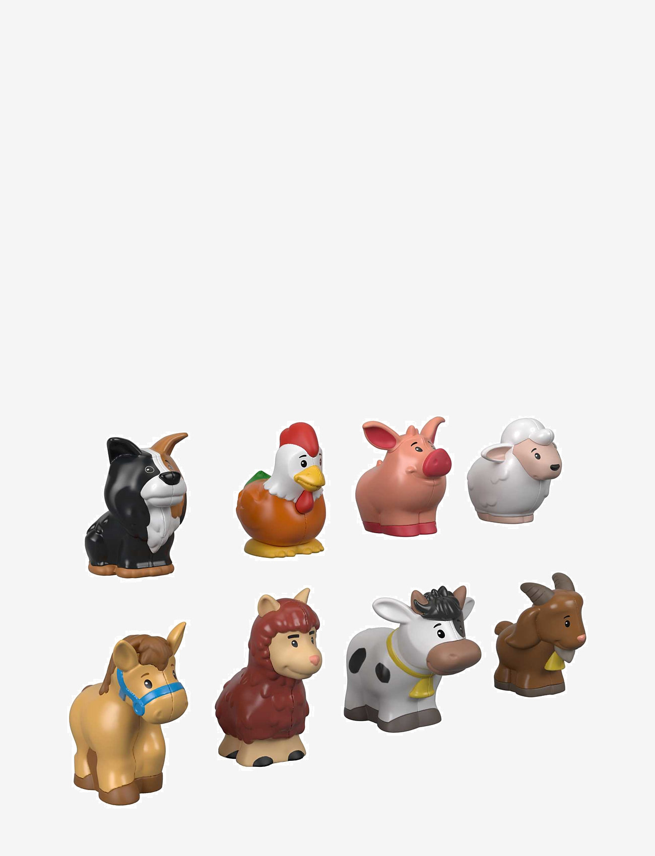 Fisher-Price - Little People Farm Animal Friends 8-Piece Figure Set for Toddlers - multi color - 1