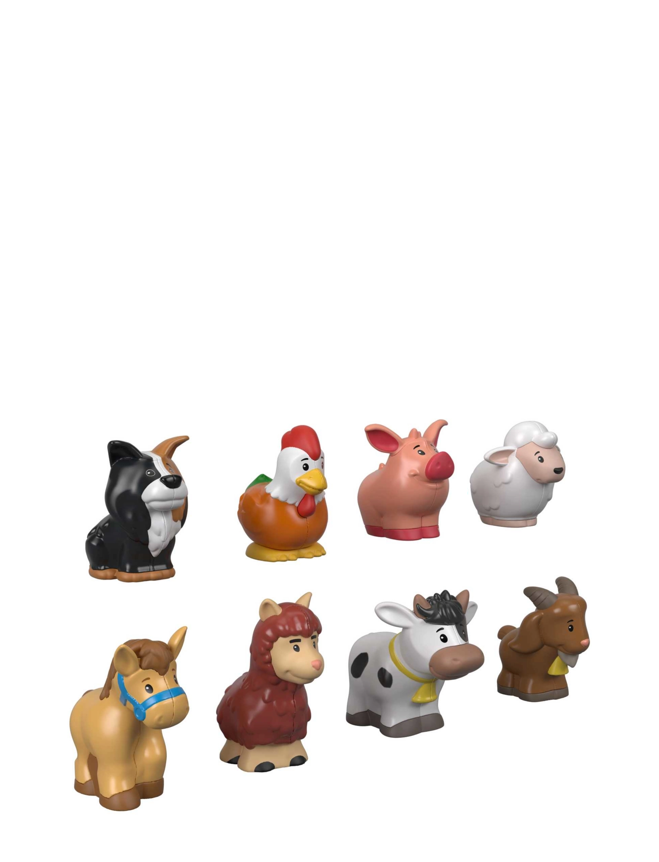 Fisher-Price - Little People Farm Animal Friends 8-Piece Figure Set for Toddlers - multi color - 1