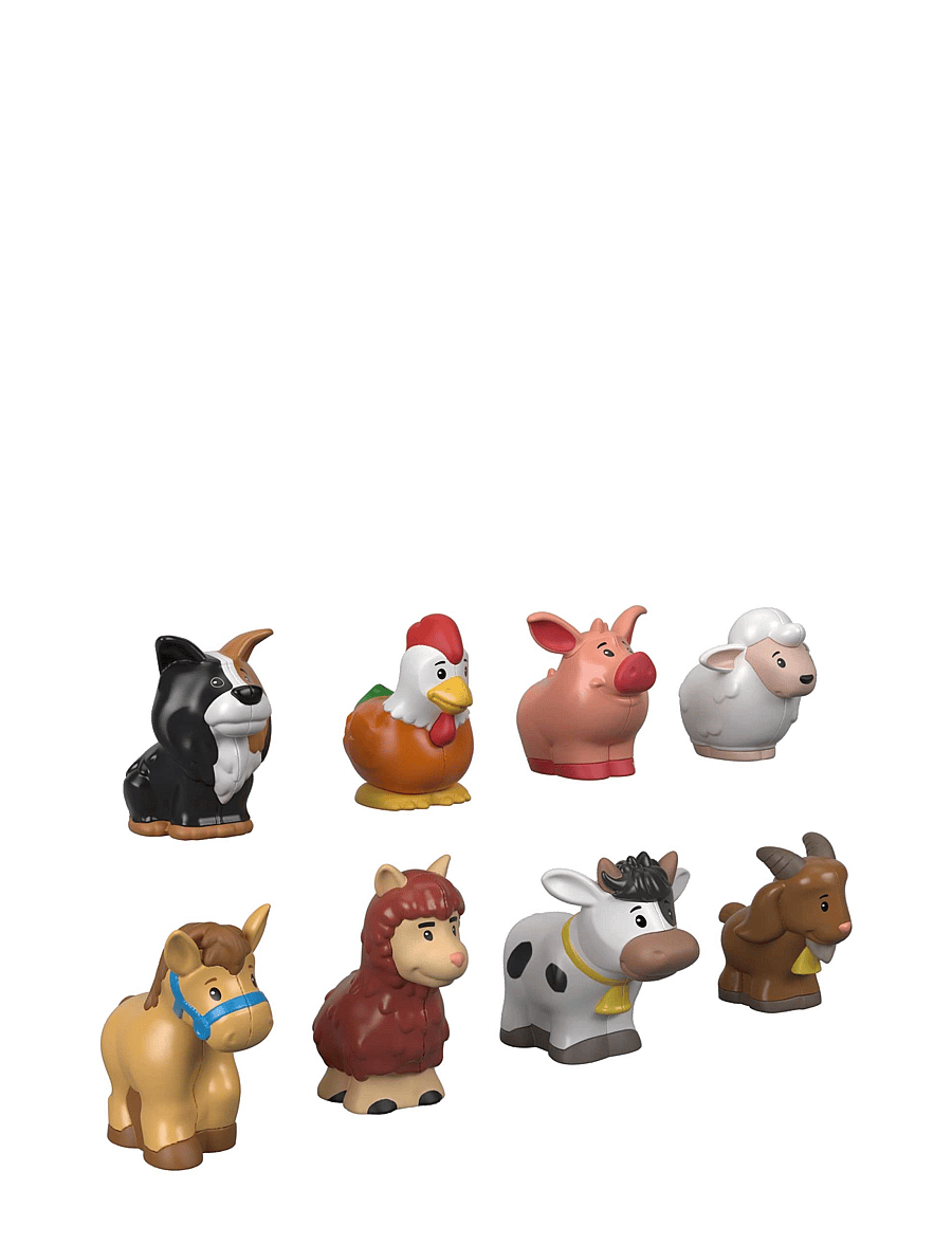 Fisher-Price - Little People Farm Animal Friends 8-Piece Figure Set for Toddlers - multi color - 1