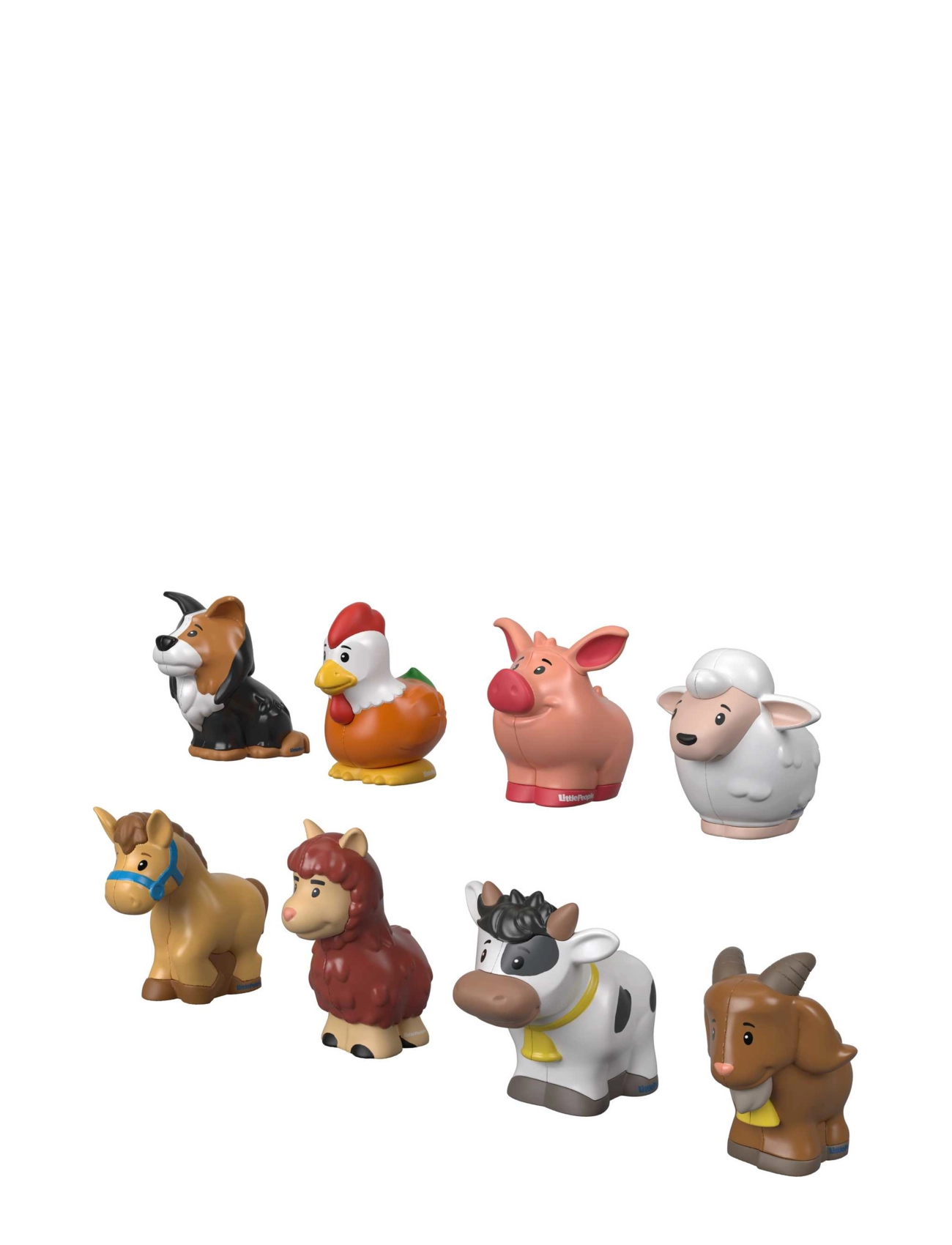 Fisher-Price - Little People Farm Animal Friends 8-Piece Figure Set for Toddlers - multi color - 3
