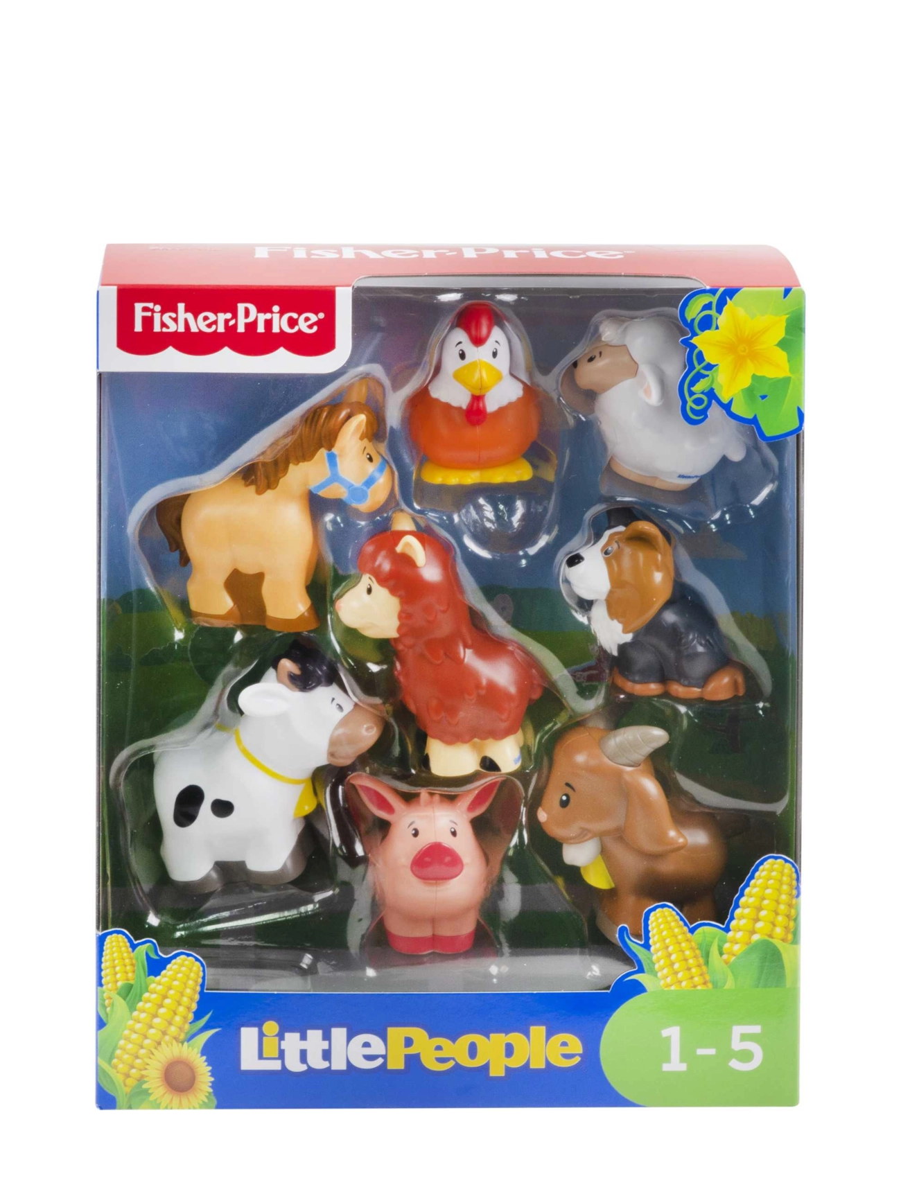 Fisher-Price - Little People Farm Animal Friends 8-Piece Figure Set for Toddlers - multi color - 4