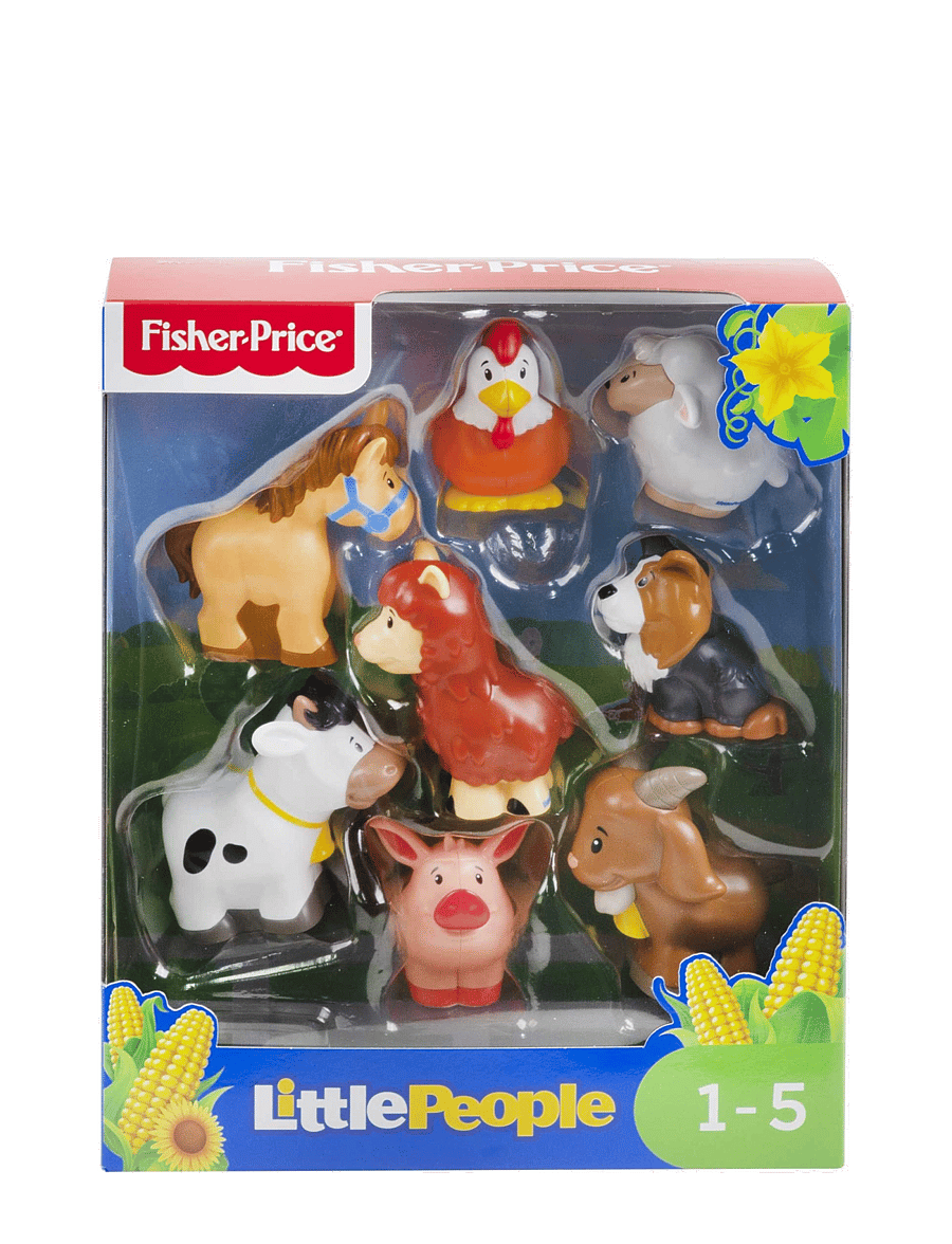 Fisher-Price - Little People Farm Animal Friends 8-Piece Figure Set for Toddlers - multi color - 4
