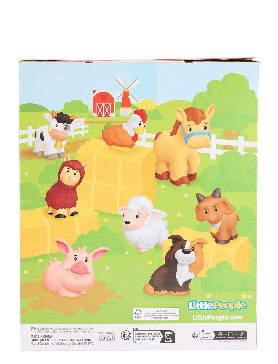 Fisher-Price - Little People Farm Animal Friends 8-Piece Figure Set for Toddlers - tiere - multi color - 4