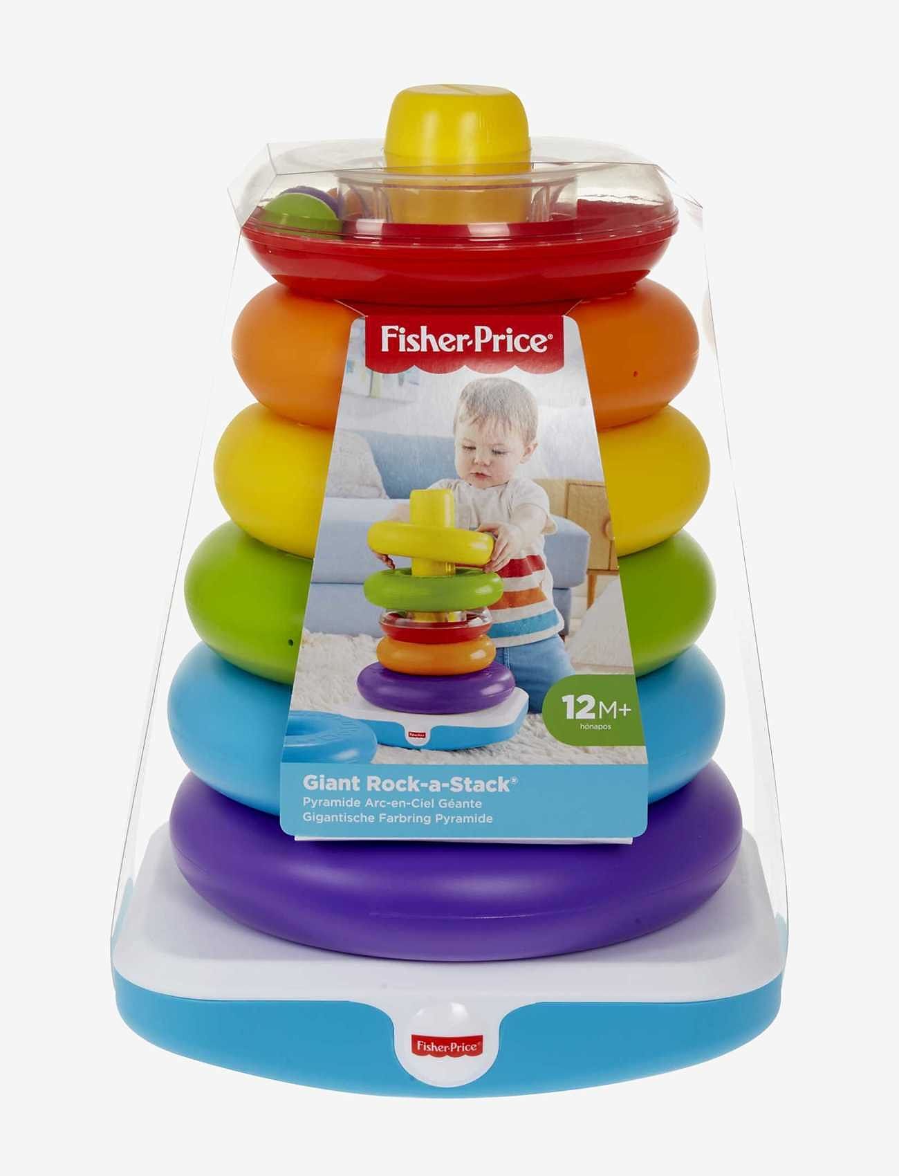 Fisher-Price - Fisher-Price Giant Rock-a-Stack - stapelbare blokk - multi color - 3