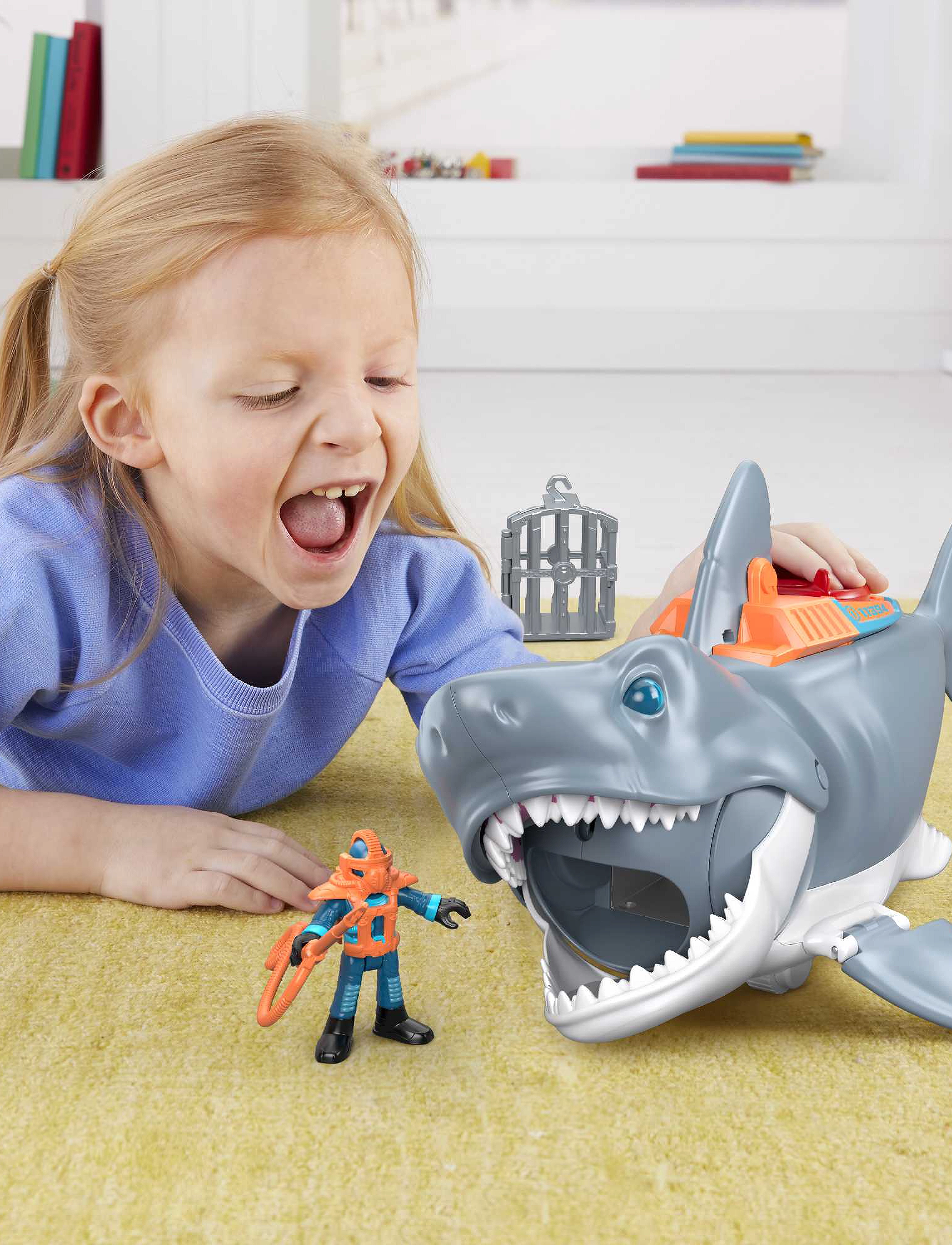 Fisher-Price - Imaginext Mega Bite Shark - multi color - 5