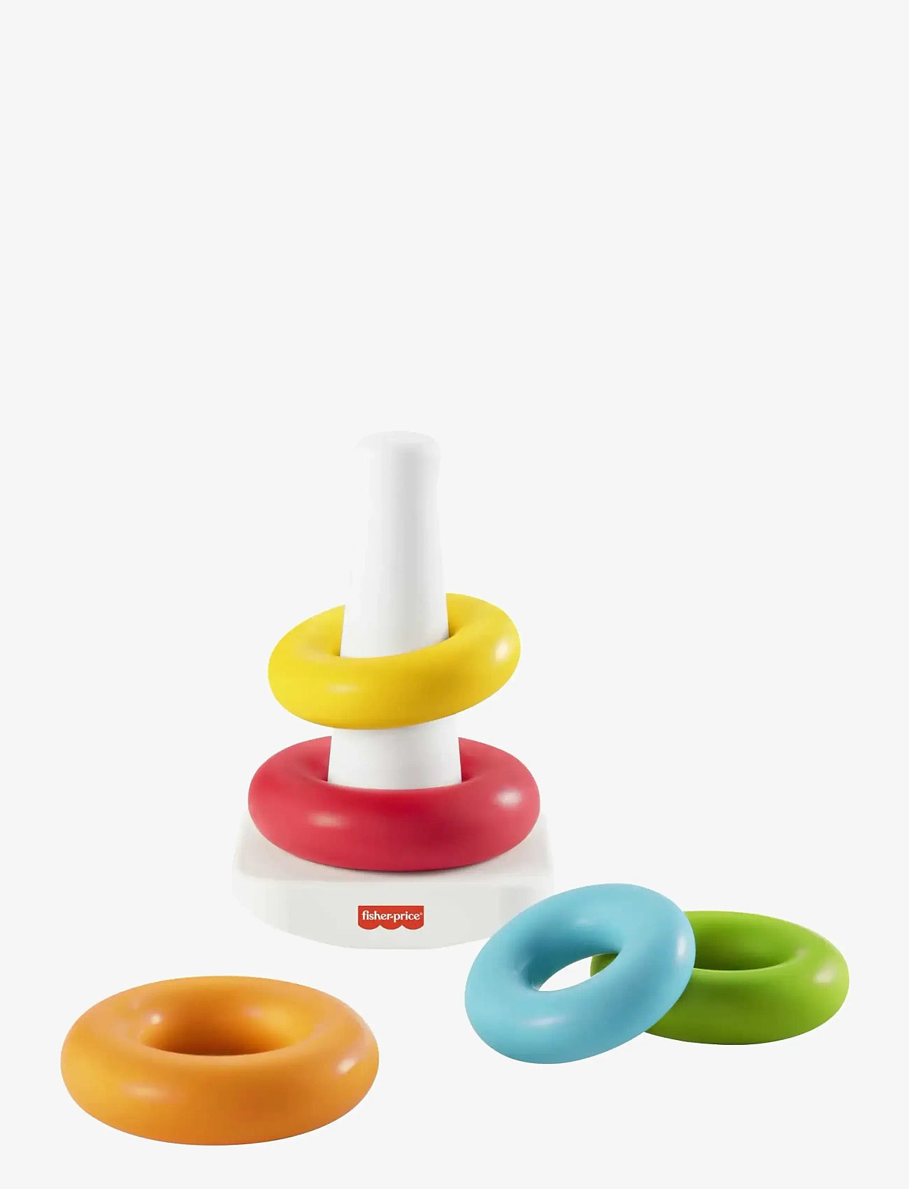 Fisher-Price - Fisher-Price Eco Rock-a-Stack - stapelbara klossar - multi color - 3