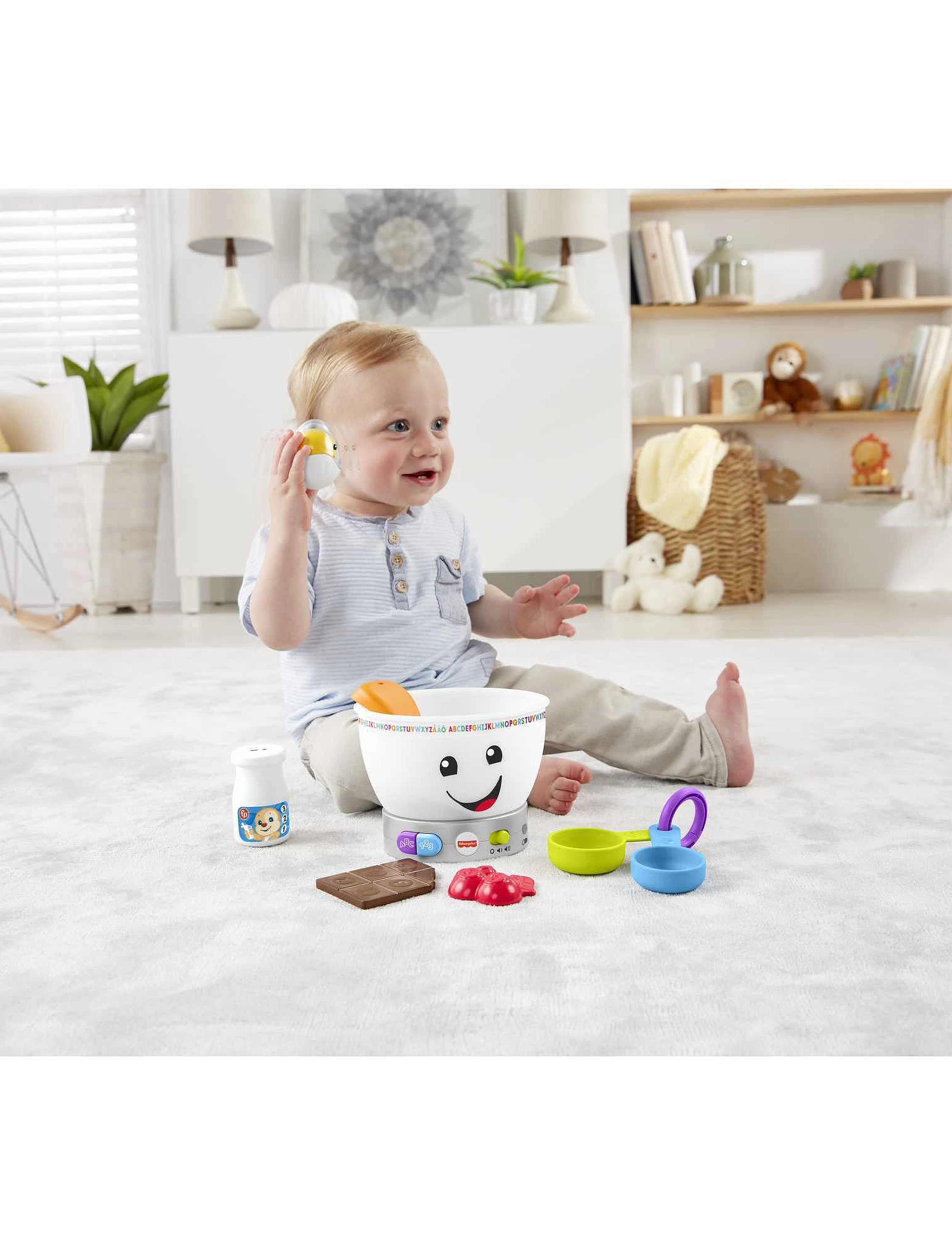 Fisher-Price - Laugh & Learn Magic Color Mixing Bowl - multi color - 5