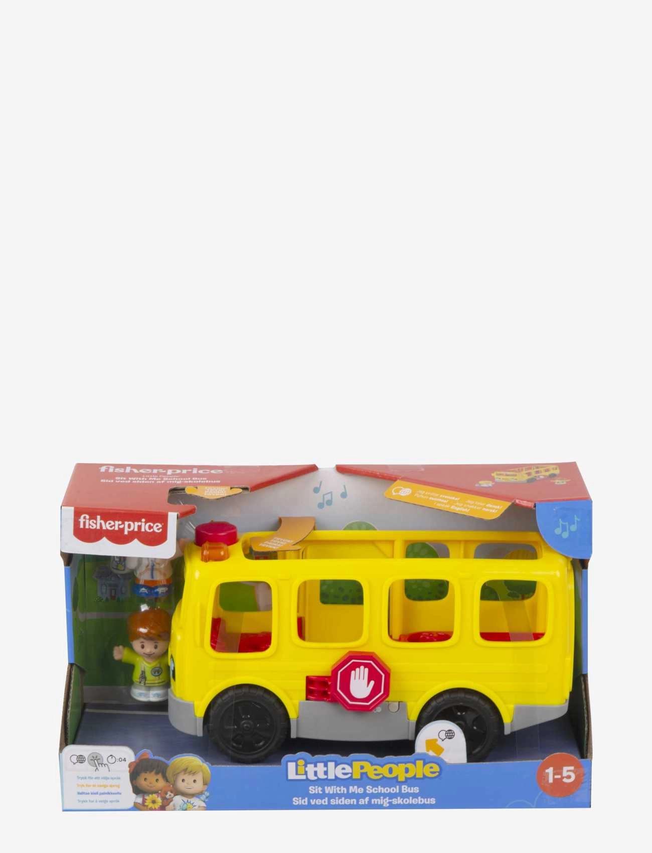 Fisher-Price - Little People Sit with Me-skolebus - multi color - 4