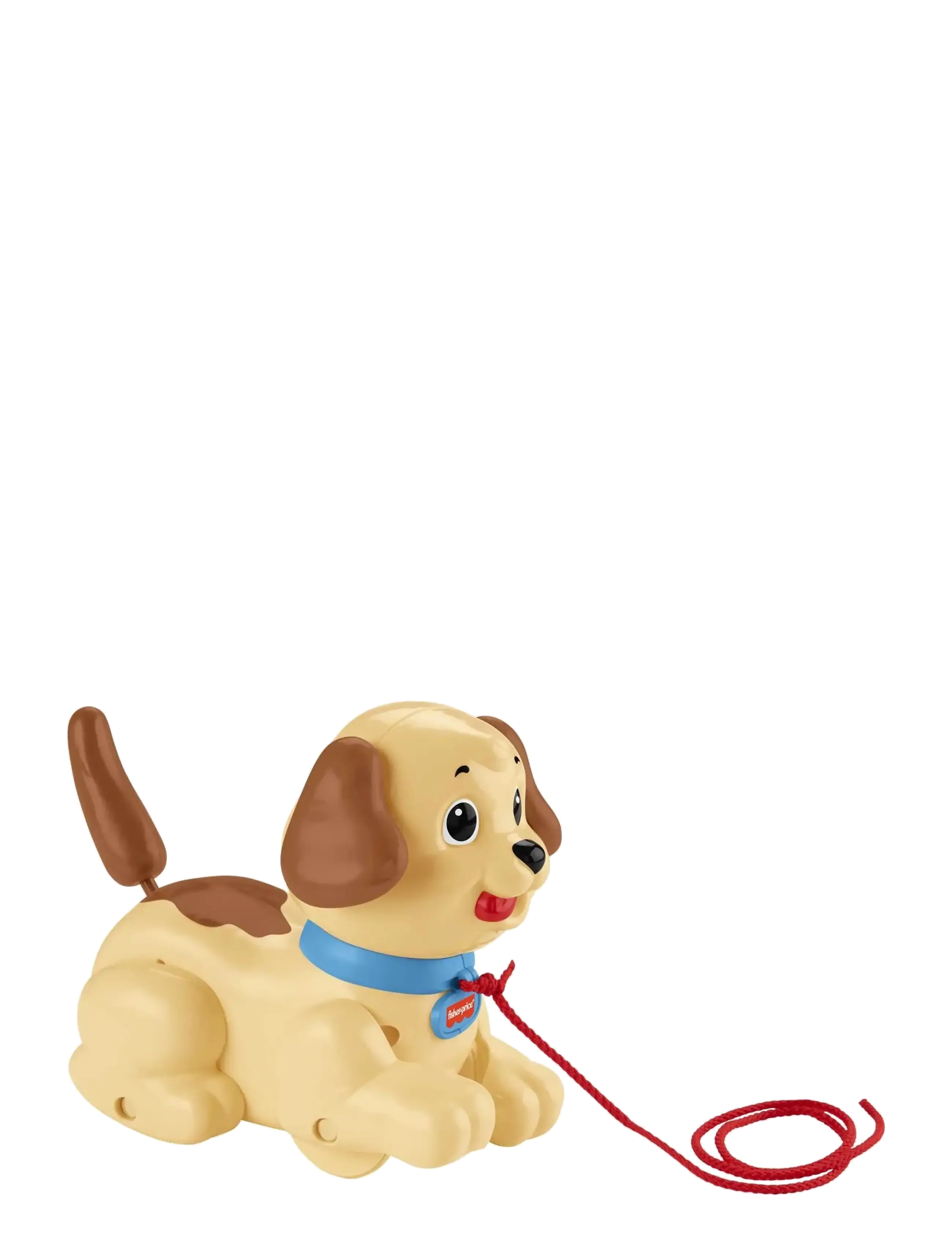 Fisher-Price -Hvalp, One Size, Beige, Baby Legetøj > Pull Along Legetøj, Børn