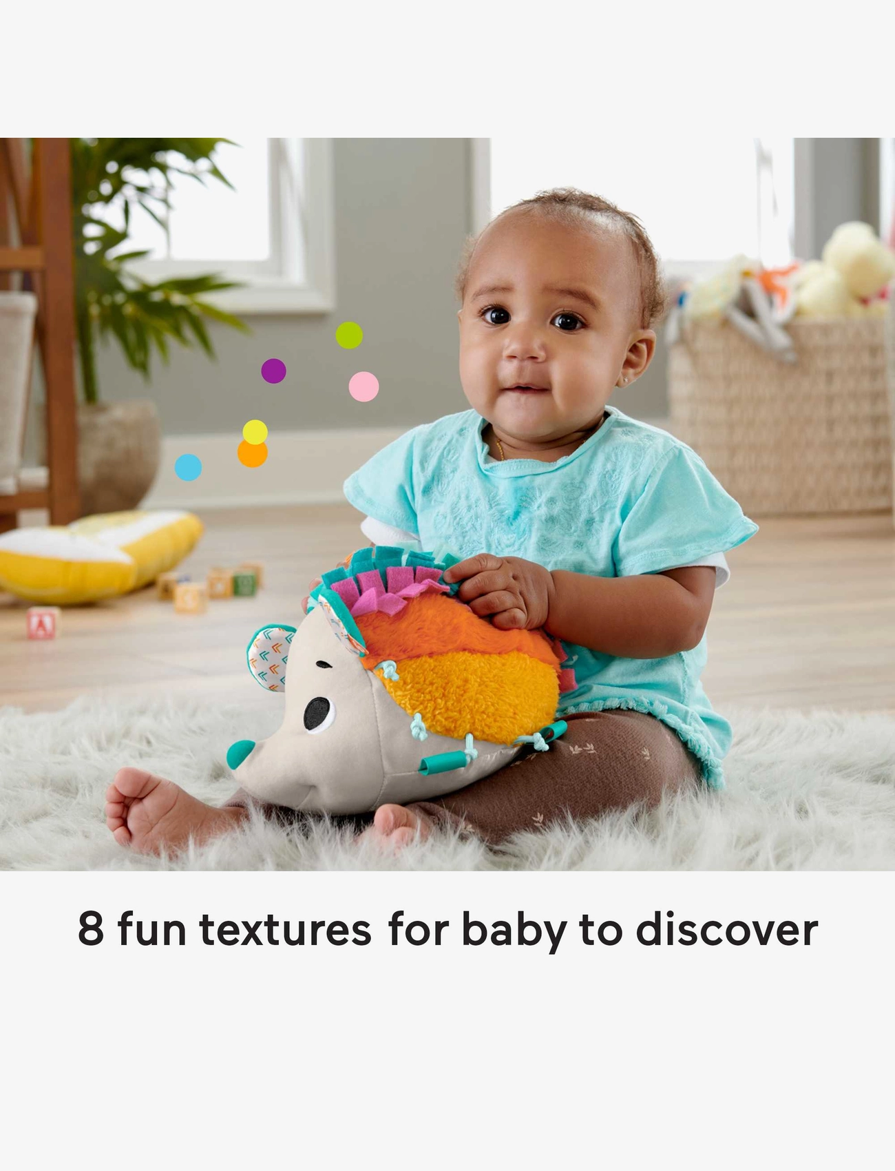 Fisher-Price - Cuddle n' Snuggle Hedgehog - multi color - 5