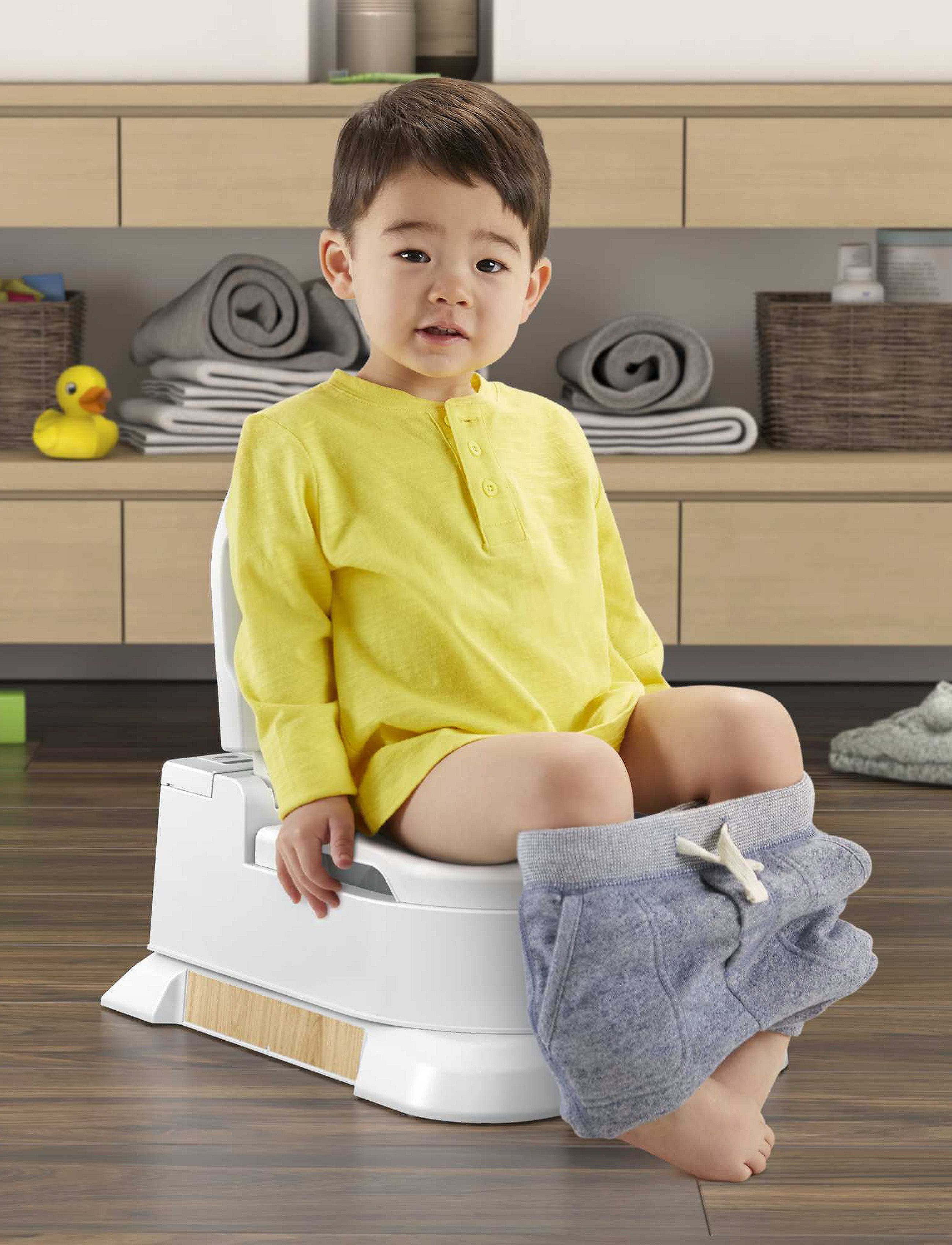 Fisher-Price Home Decor 4-In-1, One Size, Bathroom, Weiß - Potties, Kinder