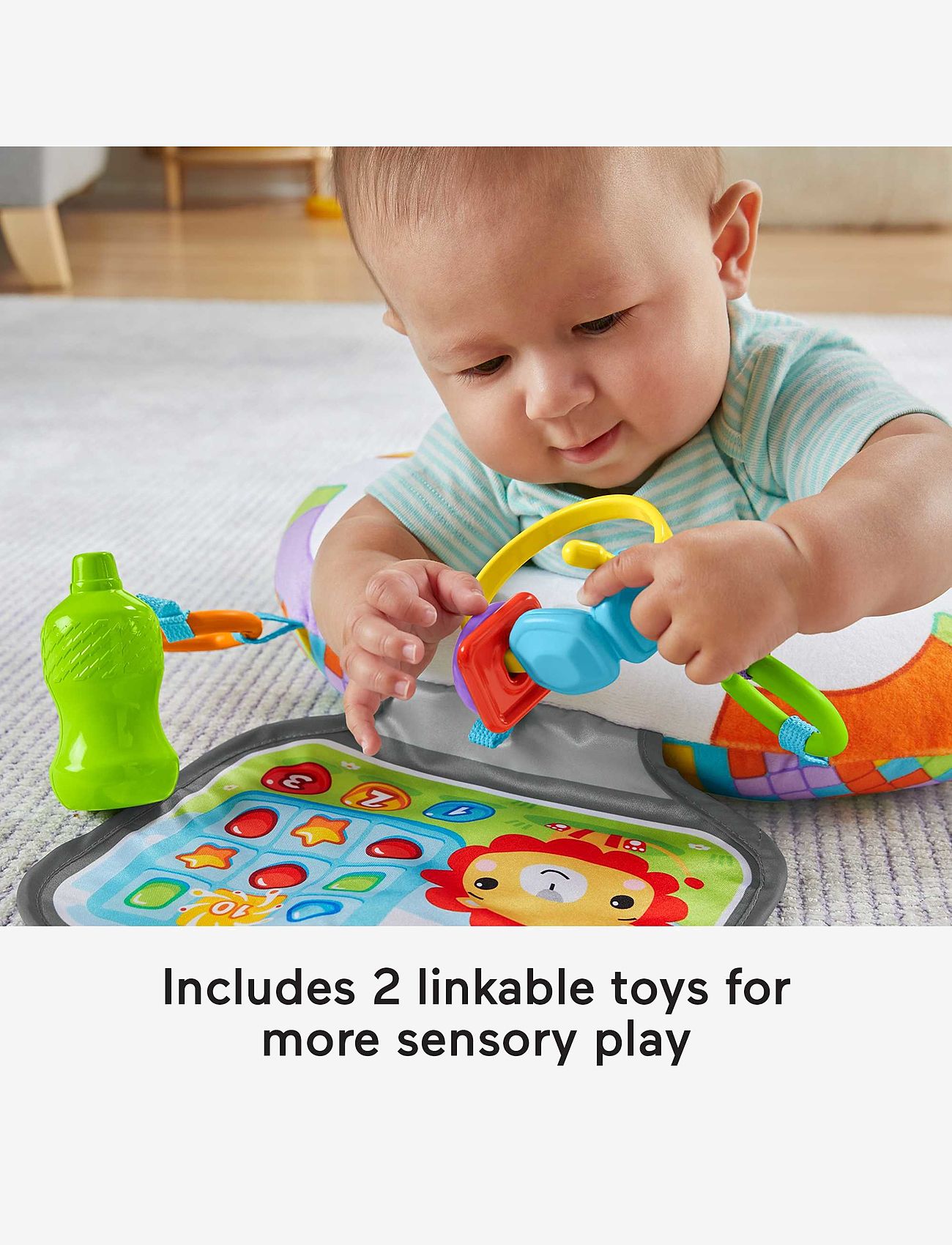 Fisher-Price - Littlest Gamer Tummy Wedge - julegaver under 300kr - multi color - 5