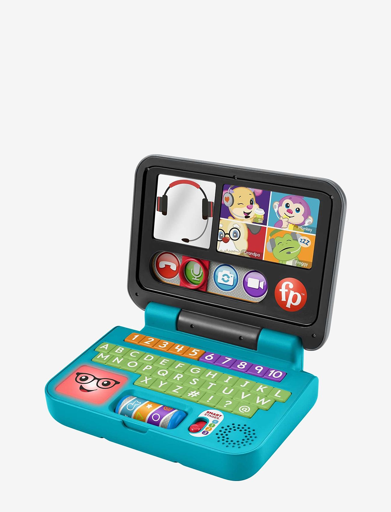 Fisher-Price - Laugh & Learn Let's Connect Laptop - interaktivt legetøj - multi color - 1