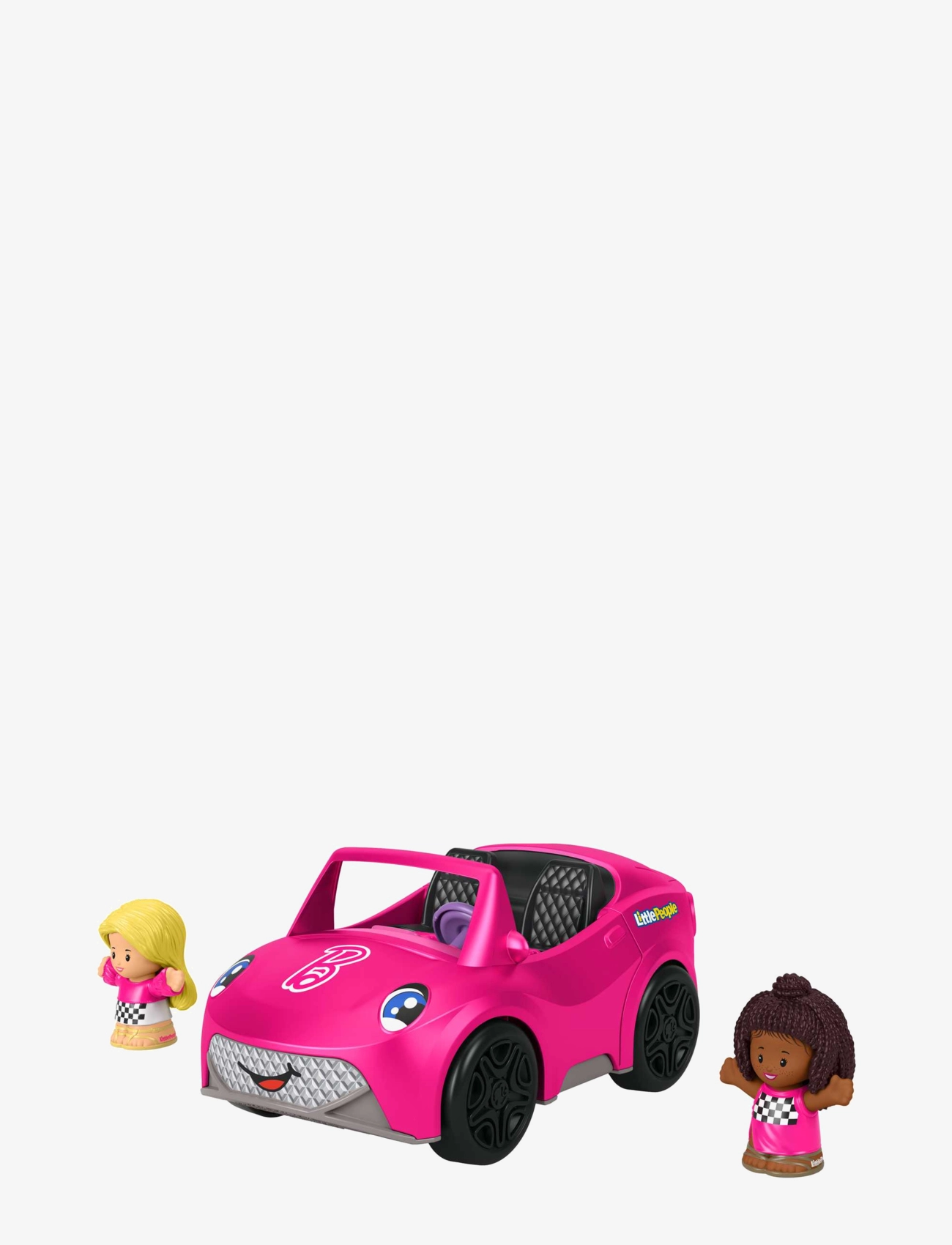Fisher-Price Little People Barbie Convertible Vehicle And Figure Set By, One Size, Playsets & Action Figures, Rosa - Play Sets, Kinder