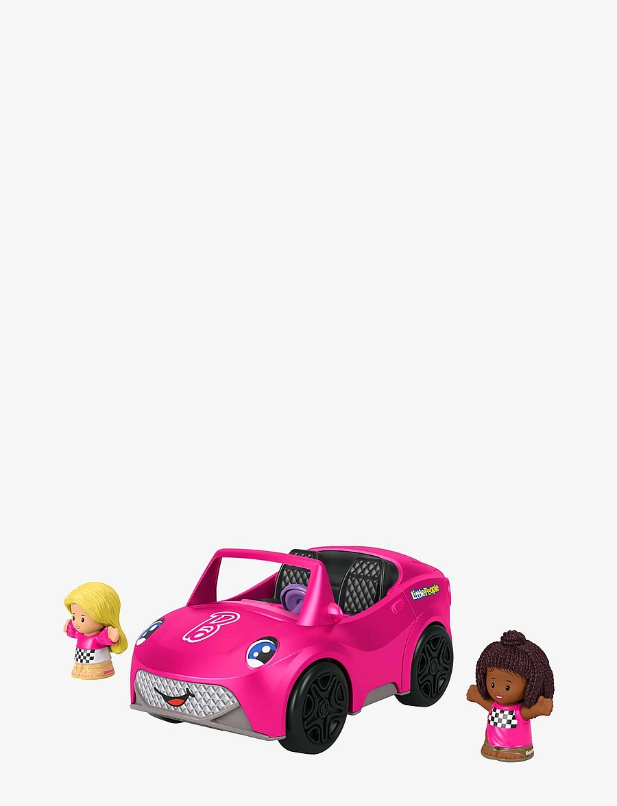 Fisher-Price - Little People Barbie Convertible Vehicle and Figure Set by - multicolor - 1