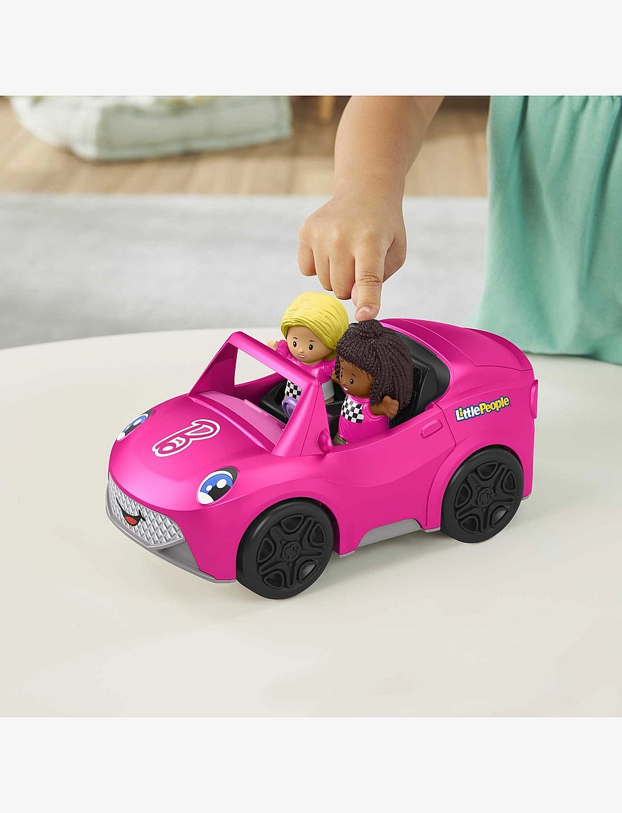 Fisher-Price - Little People Barbie Convertible Vehicle and Figure Set by - multicolor - 2