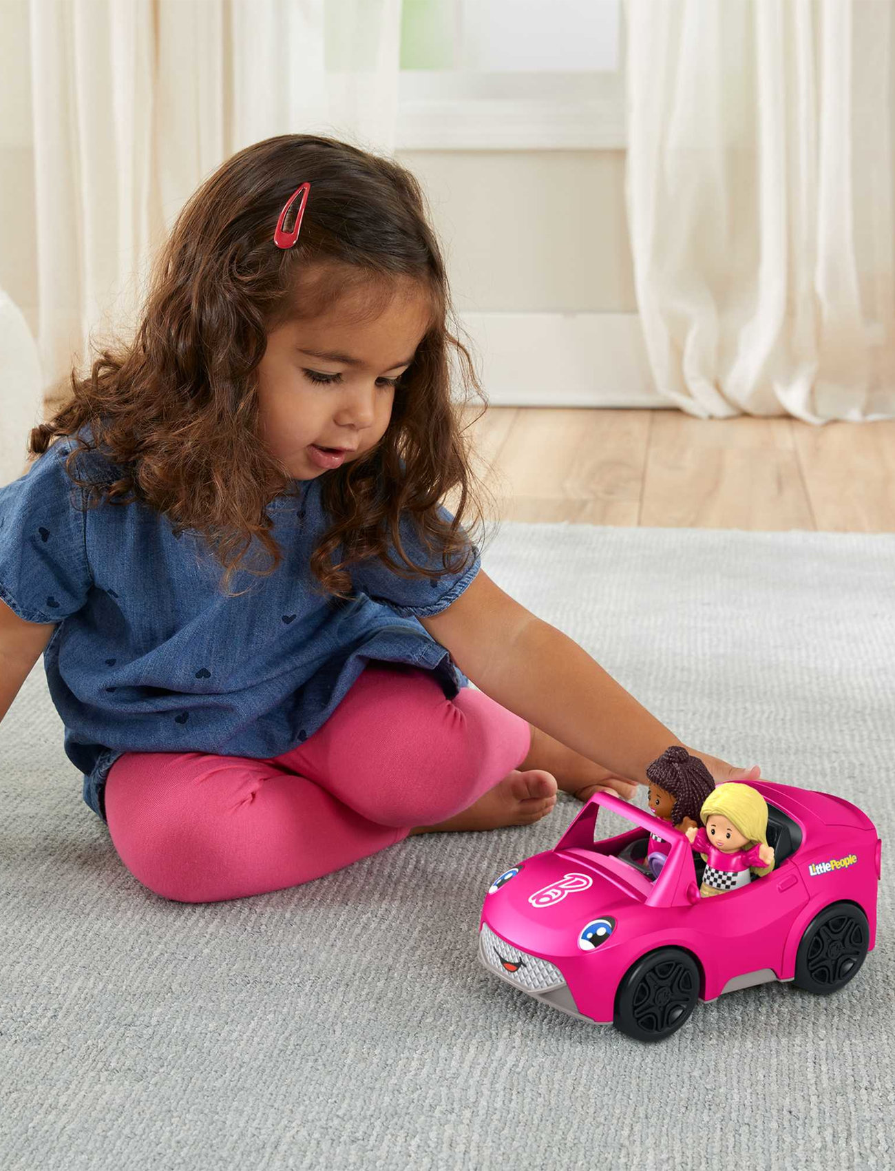 Fisher-Price - Little People Barbie Convertible by - lekset - multicolor - 0