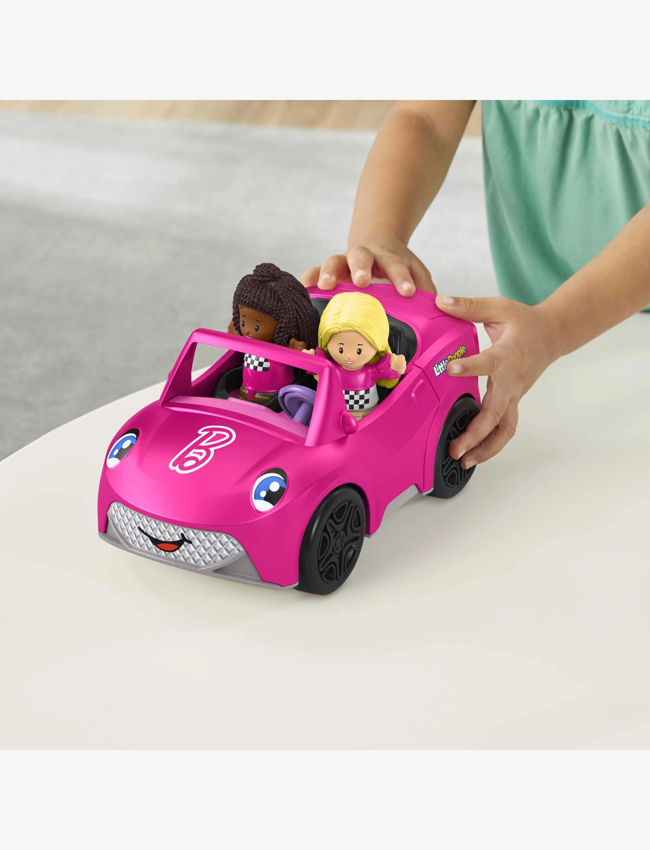Fisher-Price - Little People Barbie Convertible Vehicle and Figure Set by - multicolor - 3