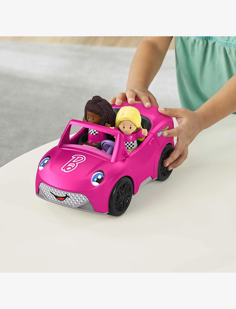 Fisher-Price - Little People Barbie Convertible Vehicle and Figure Set by - multicolor - 3