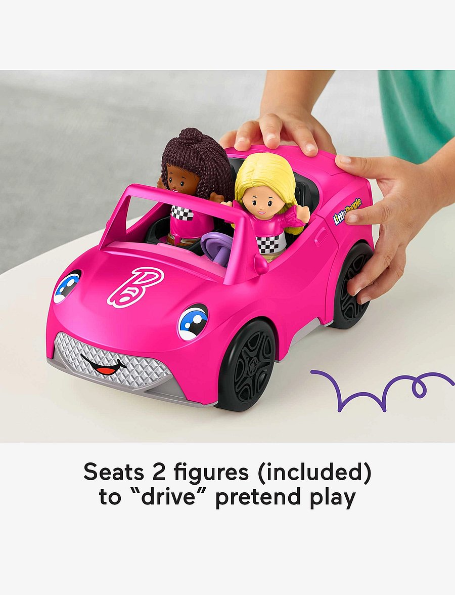 Fisher-Price - Little People Barbie Convertible Vehicle and Figure Set by - mängukomplektid - multicolor - 5