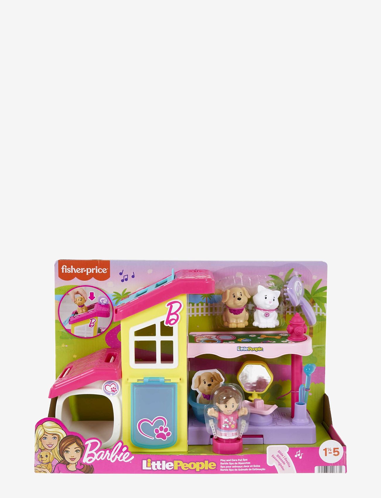 Fisher-Price Little People Barbie Play And Care Pet Spa By