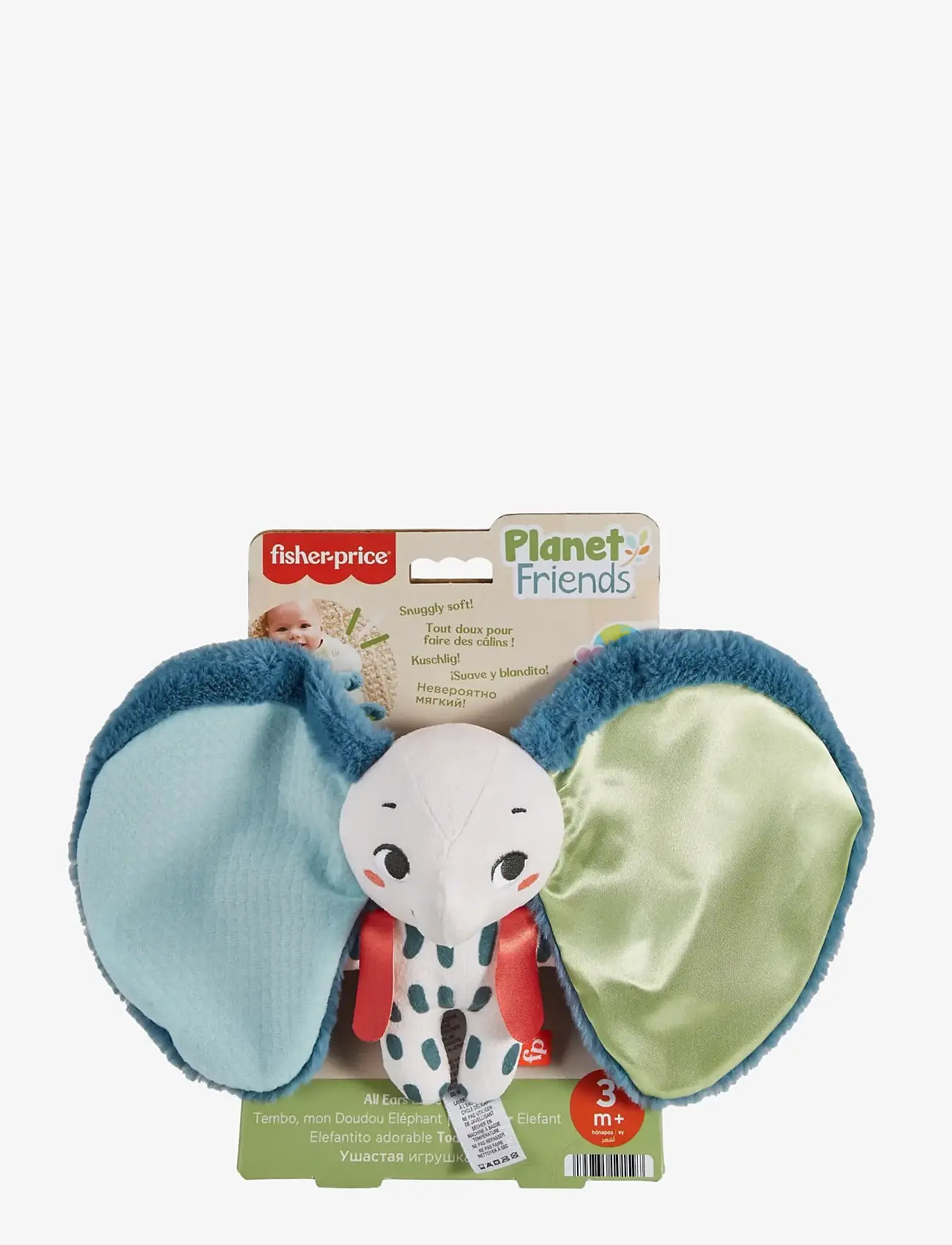 Fisher-Price - All Ears Lovey - stuffed animals - multicolor - 5