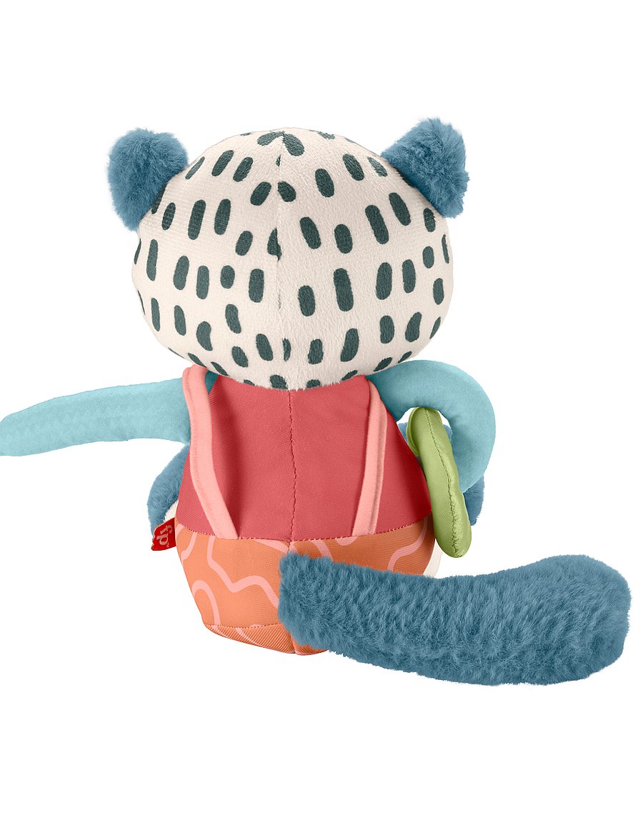 Fisher-Price - Planet Friends Spotting Fun Snow Leopard Baby Sensory Toy - mjúk leikföng & fígúrur - multicolor - 0