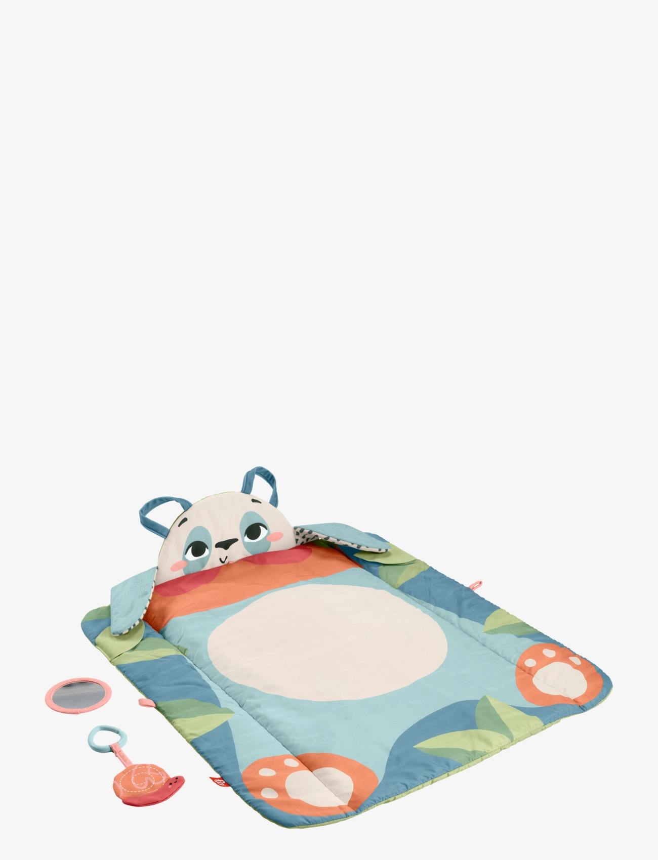 Fisher-Price - Planet Friends Roly-Poly Panda Baby Activity Play Mat with 2 Toys - activity gyms & play mats - multicolor - 2